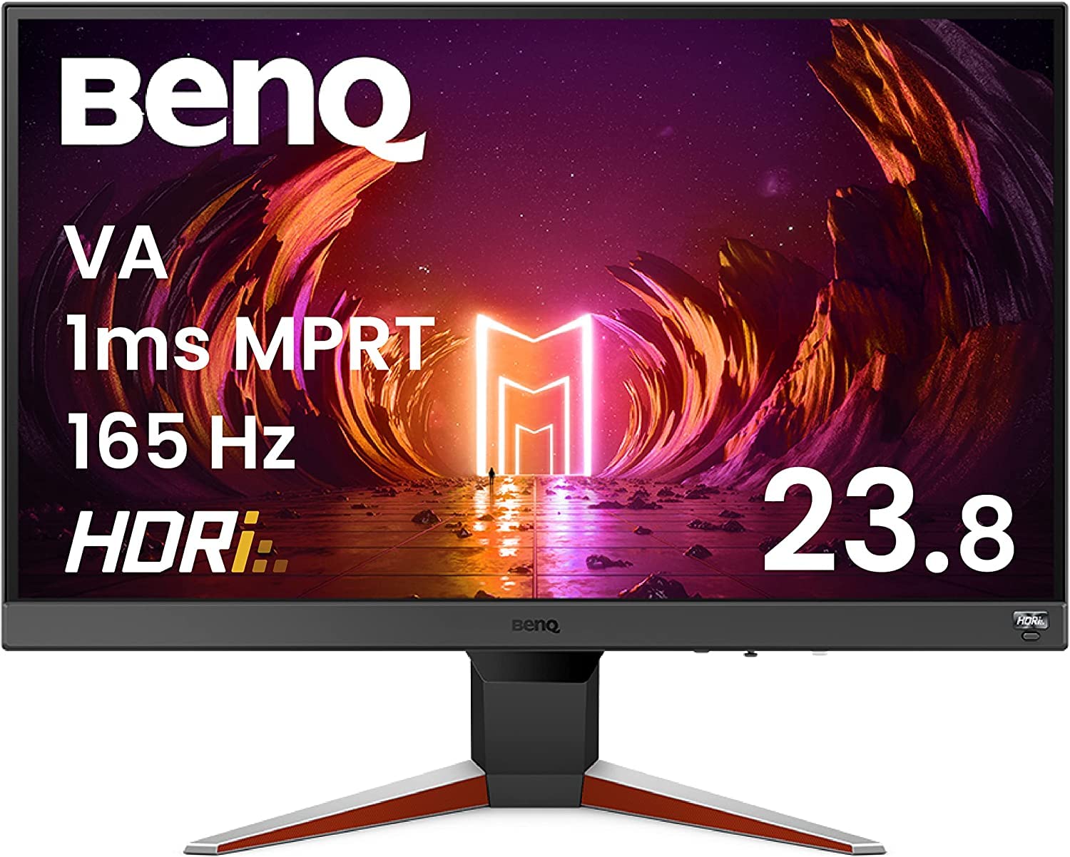 Benq Mobiuz Ex240N Gaming Monitor 24'' Fhd 1080P 165Hz 1Ms | Va | Hdri | Color Optimizer | Light Tuner | Black Equalizer | Frees