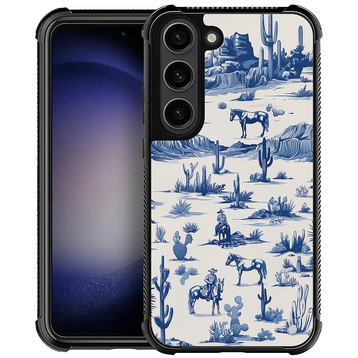 Fkbrcl4U For Samsung Galaxy S23 Plus Case,Graphic Design For Girl Boy Soft Silicone Hard Acrylic Shock Protection Designed For S