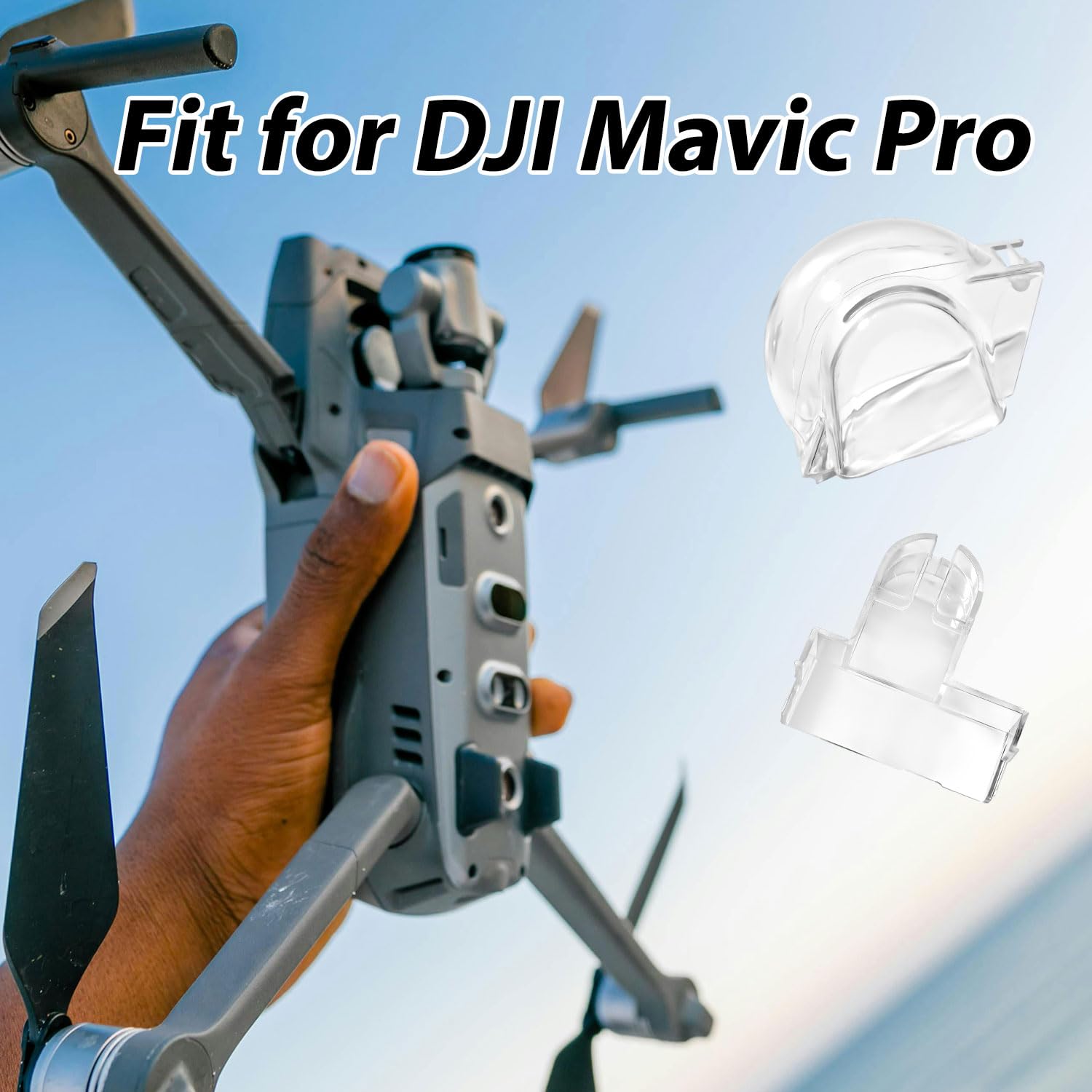 Gimbal Protector Gimbal Cover, Gimbal Lock Camera Lens Cover Anticollision Protection Scratch-Resistant Guard Cover Compatible W