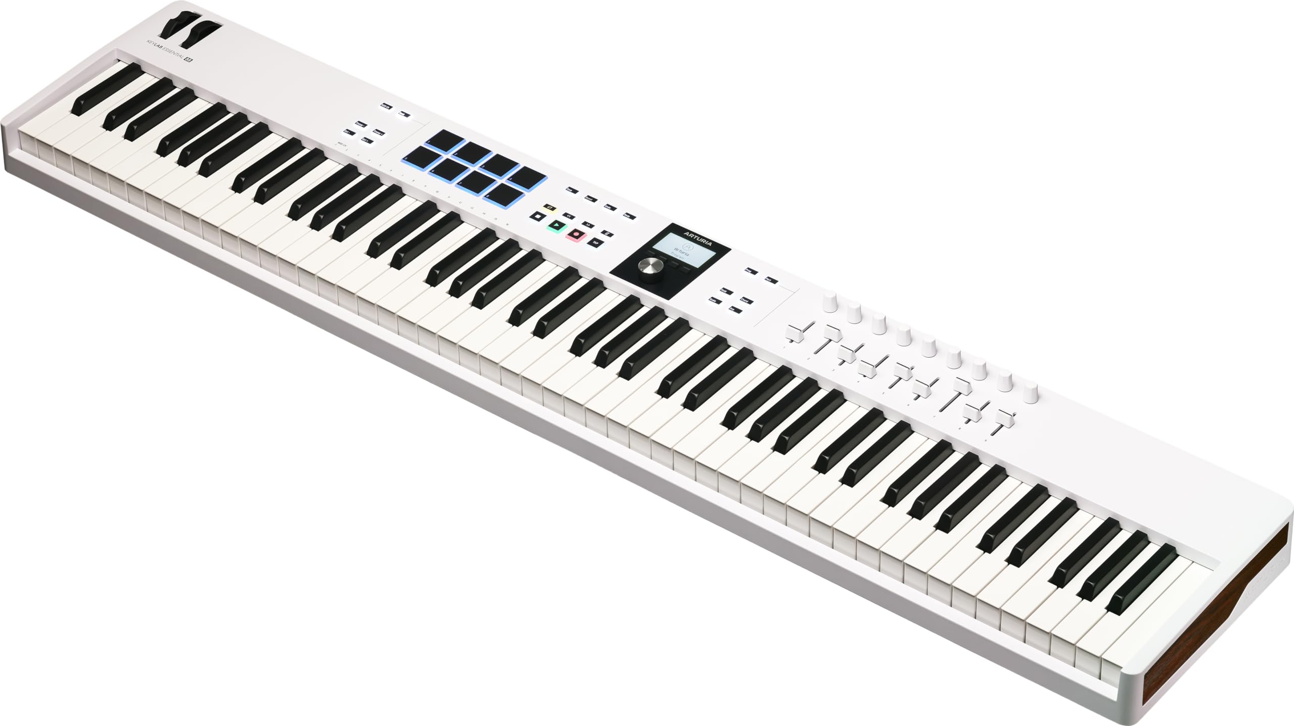 Arturia Keylab Essential 88 Mk3   88 Key Usb Midi Controller Keyboard With Analog Lab V Software Included, White