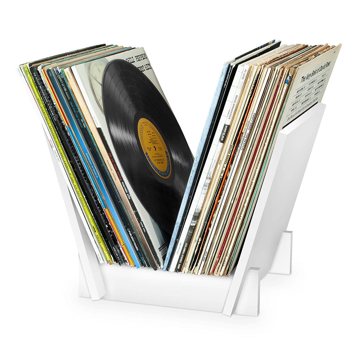 Victrola Record Holder (Bridge) (Va 33 Wht Sdf)