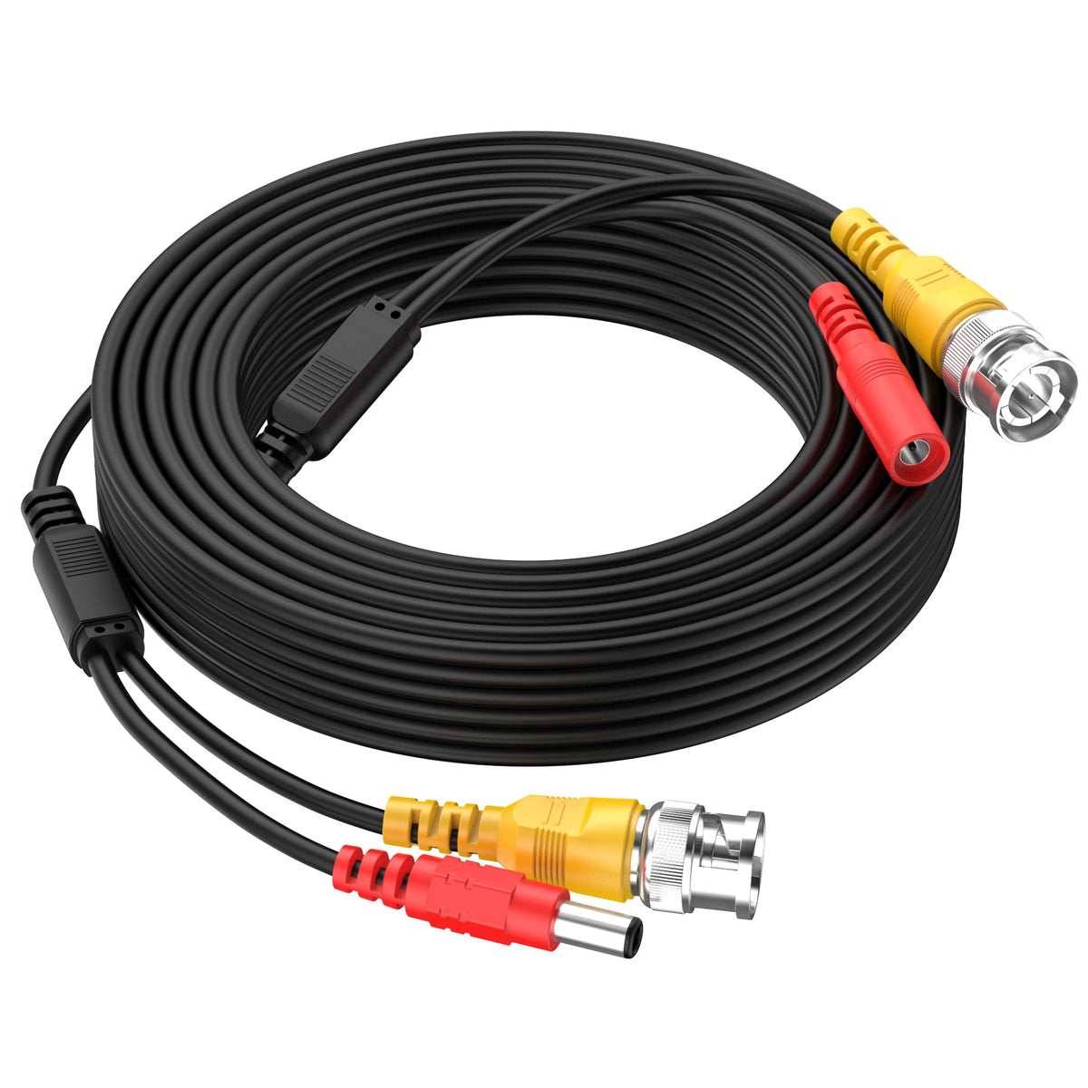 Ekylin 32Ft 10M 2 In 1 Bnc Video And Power Dc Extension Cable For Cctv Security Camera Home Surveillance Closed Circuit Tv System