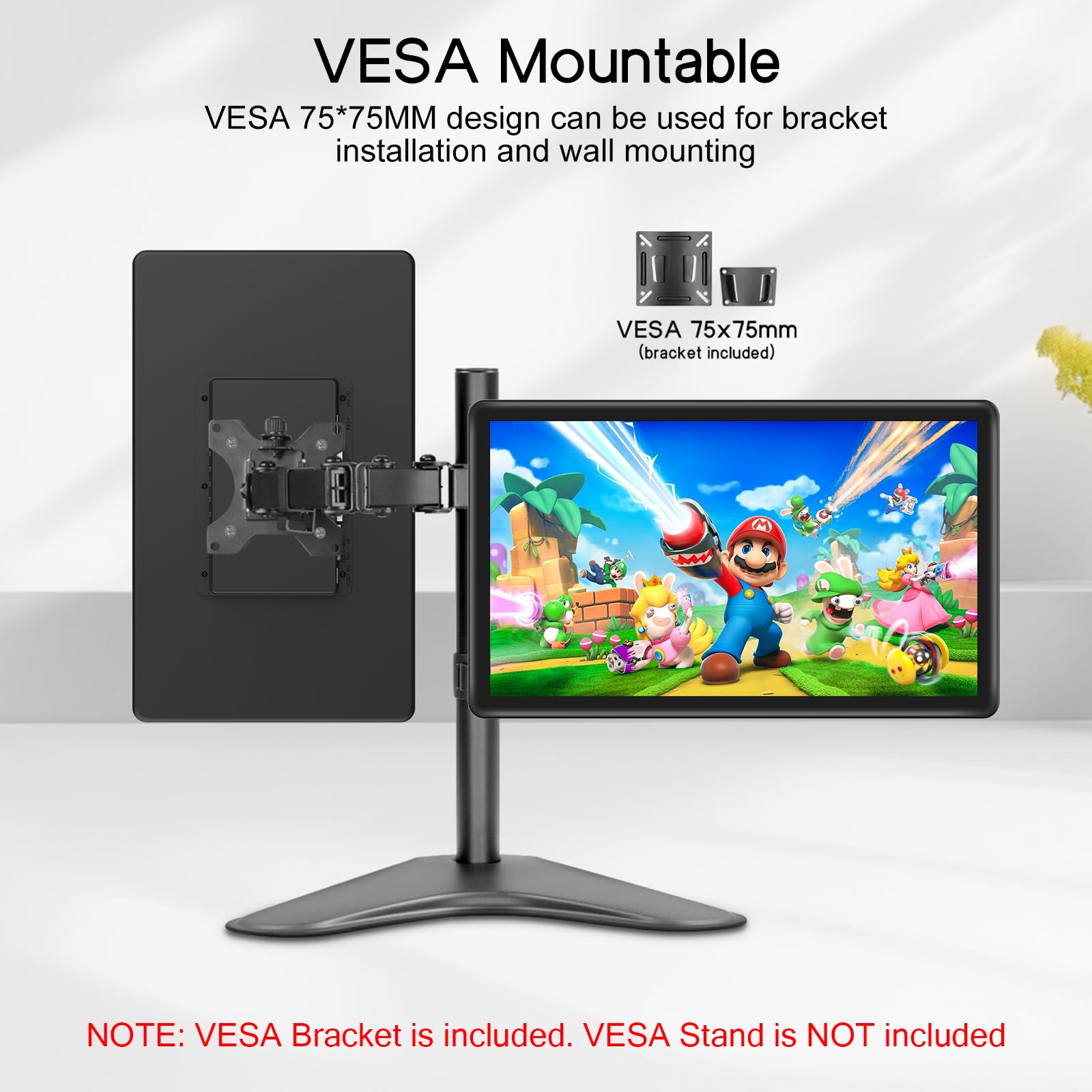 Magex 15.6 Touchscreen Monitor, Hdmi Vga Dvi Fhd 1080P Ips Rp Pi Touch Screen Monitor 10-Point Touch Display With Remote Control