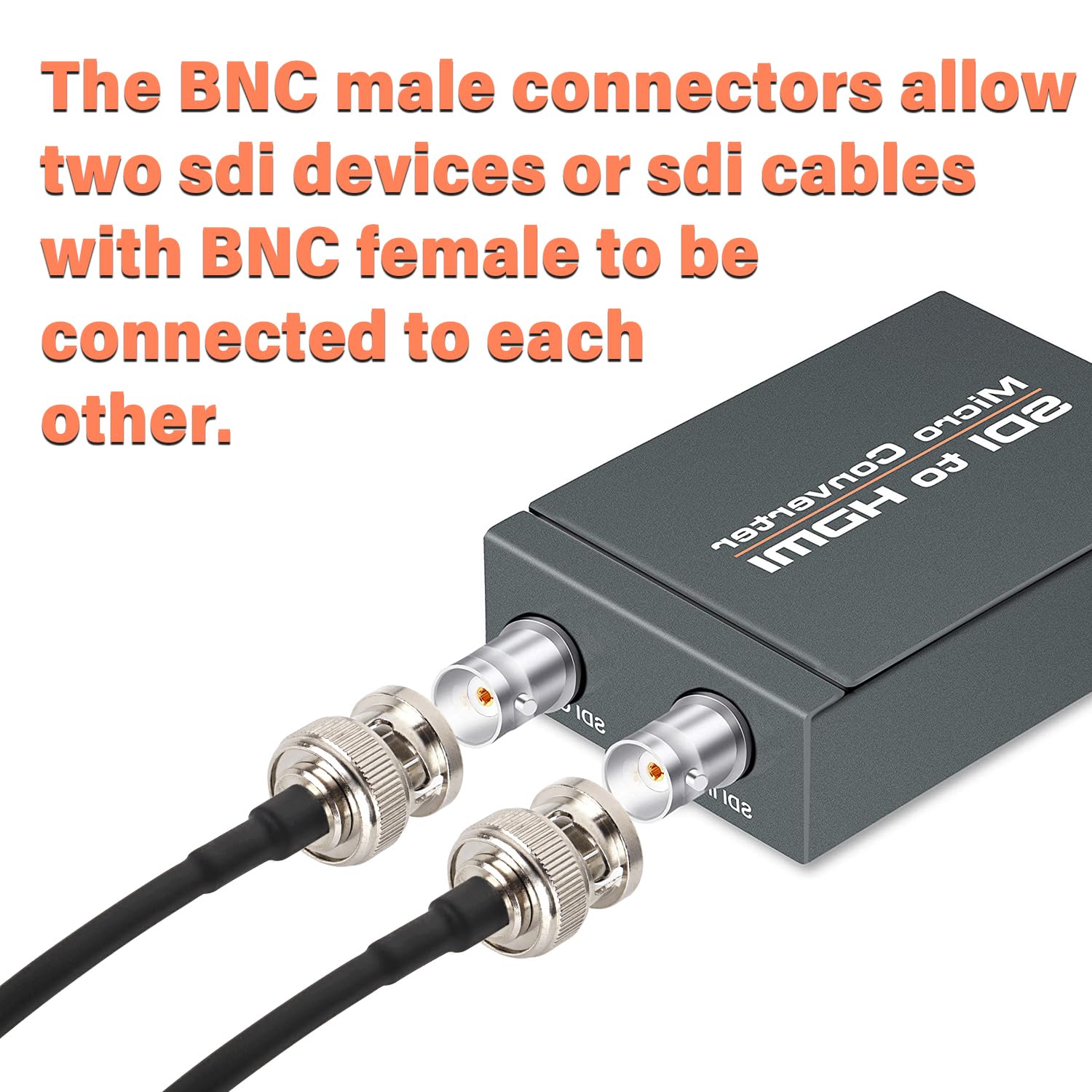 Xrds  Rf Sdi Cable 2Ft, Flexible 3G Hd Sdi Cable, Bnc To Bnc Video Cable 75 Ohm Rg179 Extension Cable For For 4K 1080P 3G Hd Sdi