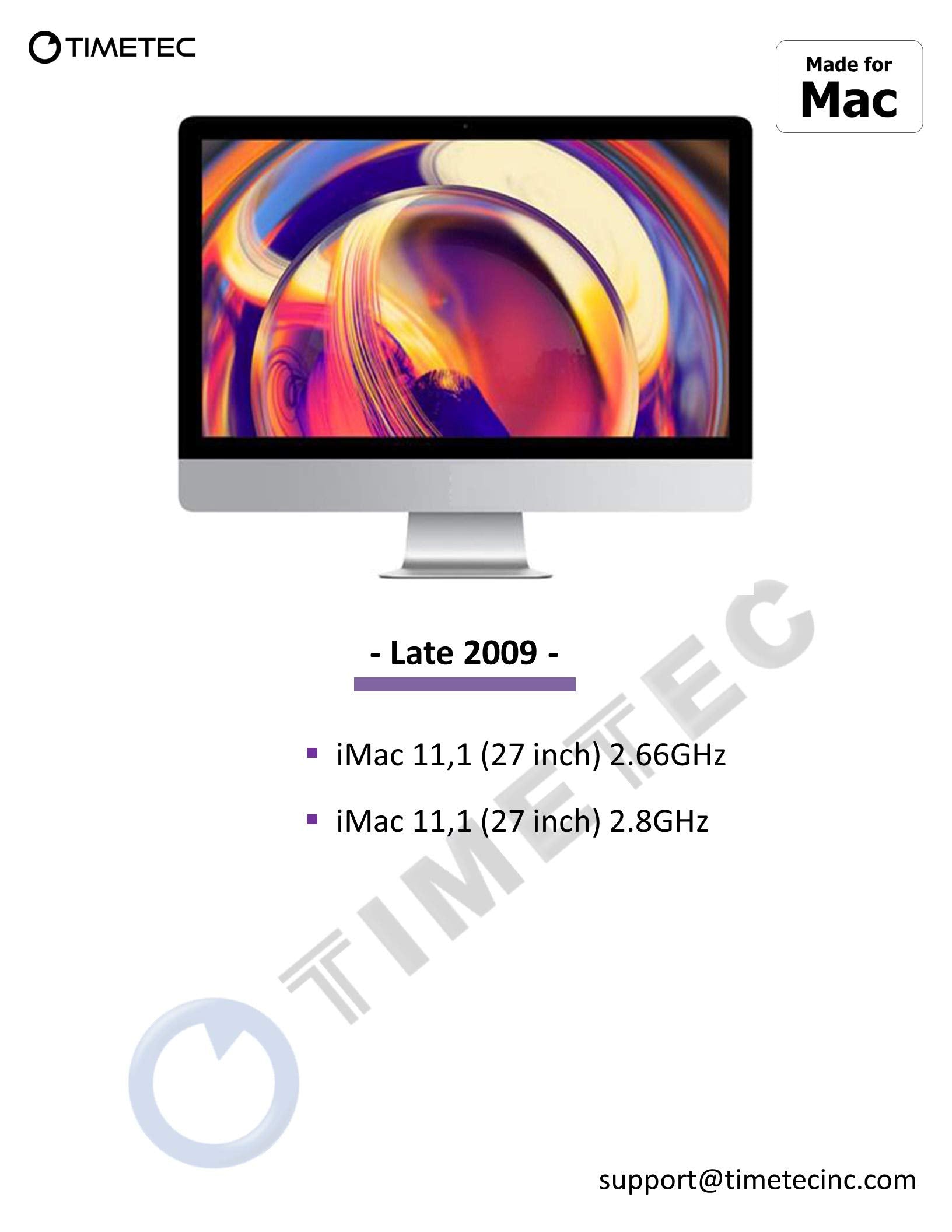 Timetec 8Gb Compatible For Apple Ddr3 1067Mhz / 1066Mhz Pc3 8500 For Mac Book (Mid 2010 13 Inch), Mac Book Pro (Mid 2010 13 Inch