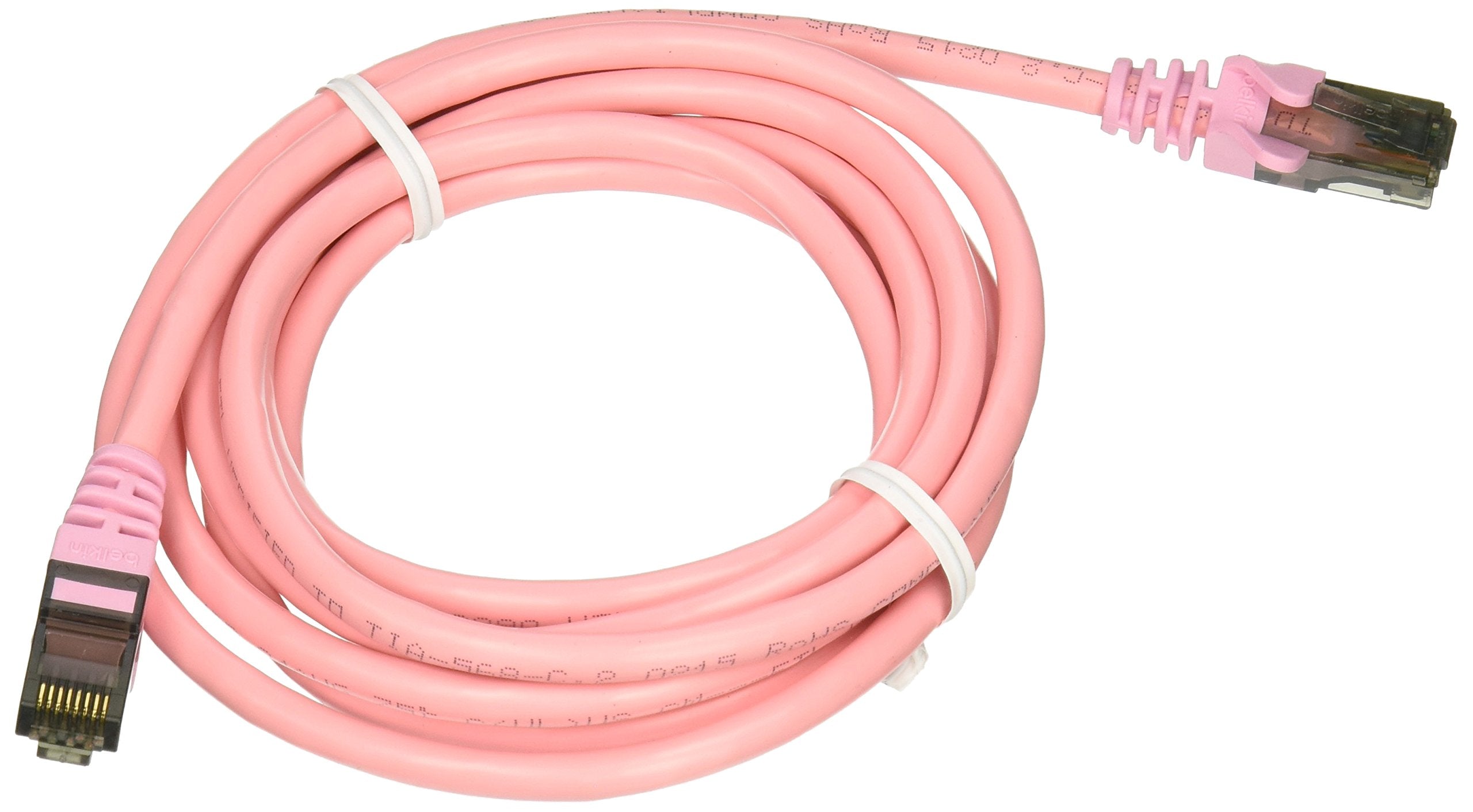 7Ft Cat6 Pink Snagless Patch Cable