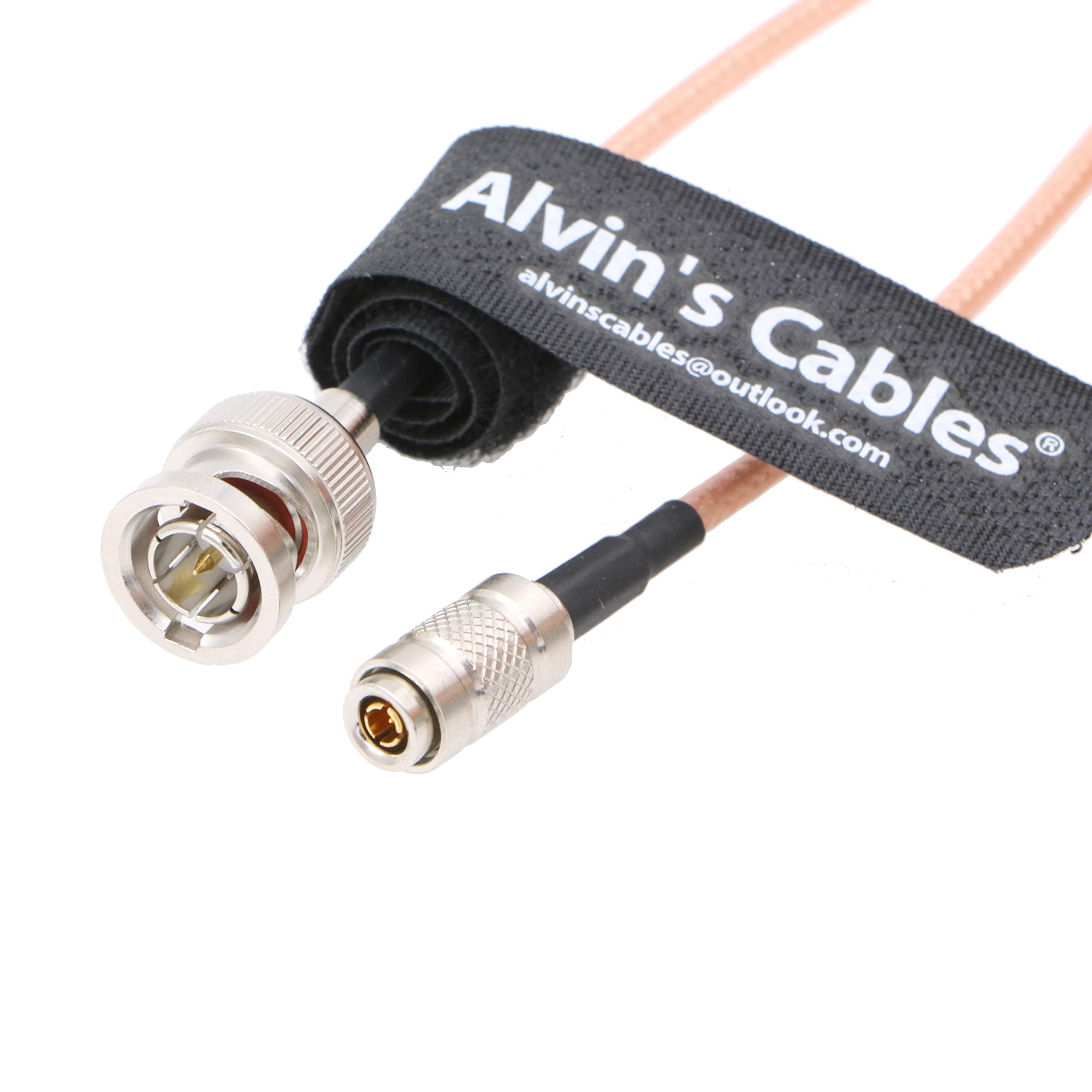 Alvin'S Cables Din 1.0 2.3 Mini Bnc To Bnc Male Hd Sdi 6G Double Shield Cable For Blackmagic Hyperdeck Shuttle Easier To Plug An