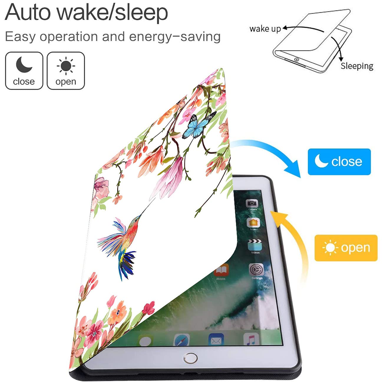 Som Lam Case For New Ipad 9.7 Inch 20182017 Ipad 6Th And 5Th Generation Pro 9.7 Case,Ipad Air 2 Case, Shockproof Light Weight Ca