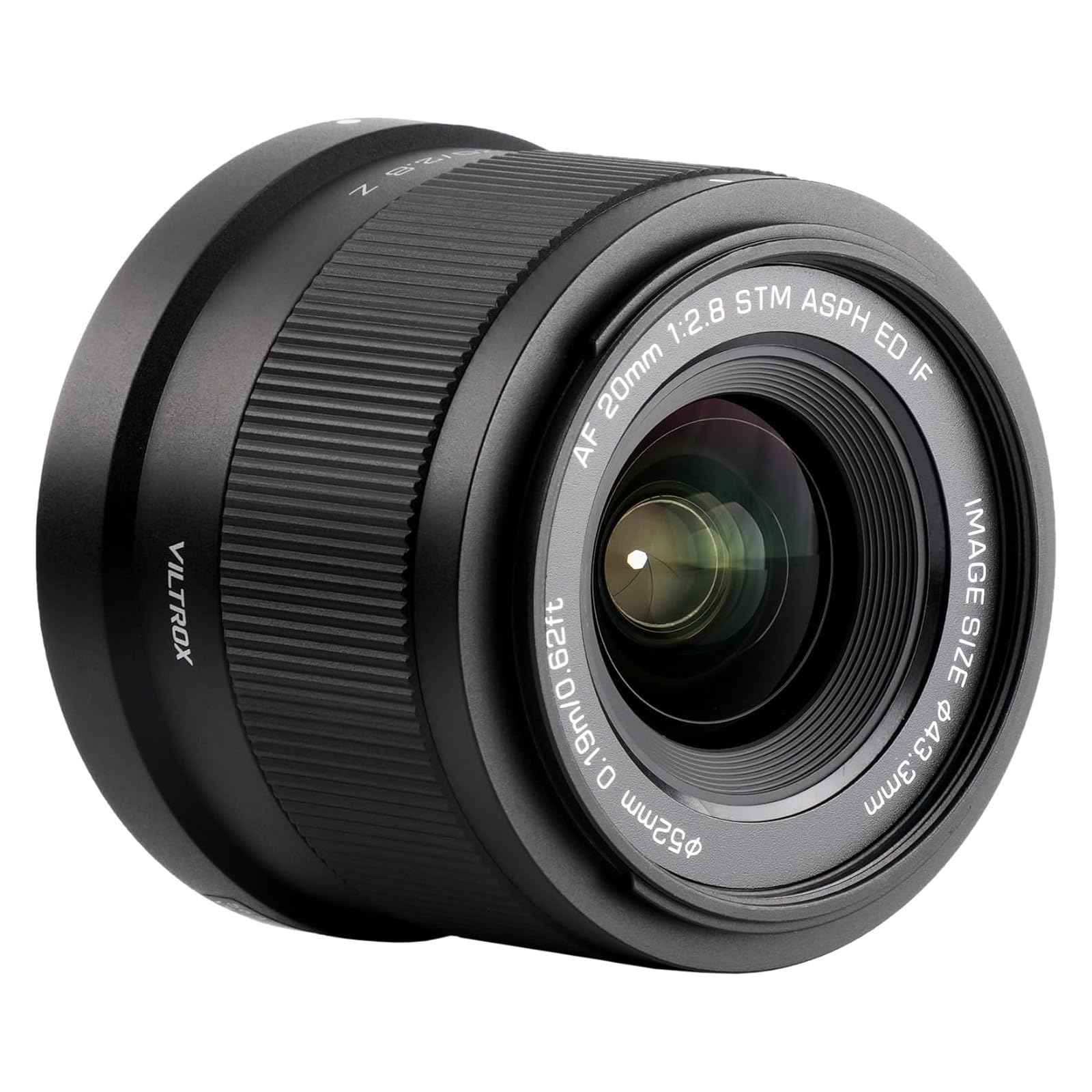 Viltrox 20Mm F2.8 Z-Mount Stm Full Frame Auto Focus Lightweight Ultra Wide Angle Lens For Nikon Z-Mount Cameras Z5 Z50 Z6 Z6Ii Z