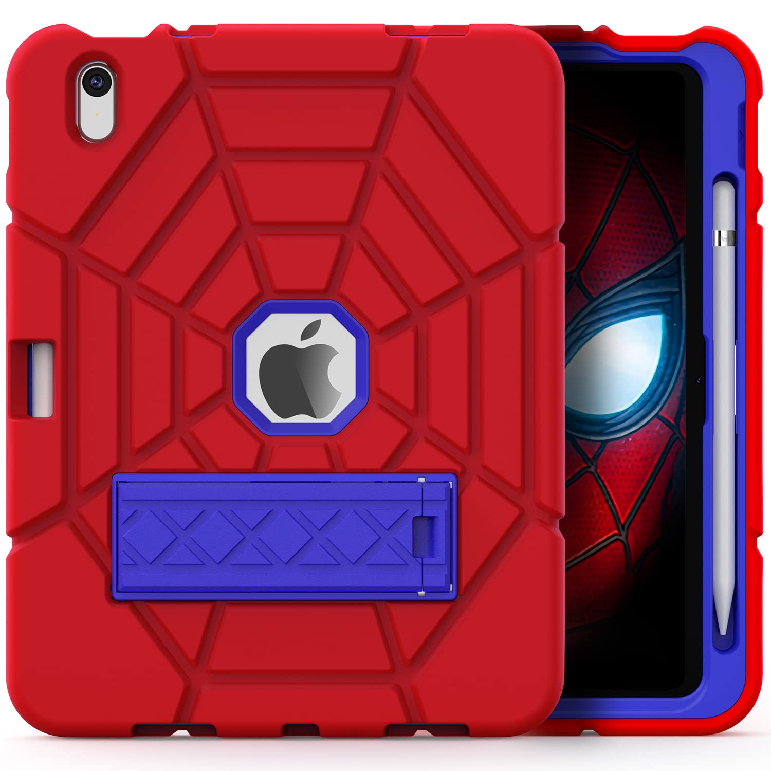 Grifobes Kids Case For Ipad 10Th Generation Case, For 2022 10.9 Inch Ipad 10 Th Generation Case With Pencil Holder & Stand, Heav