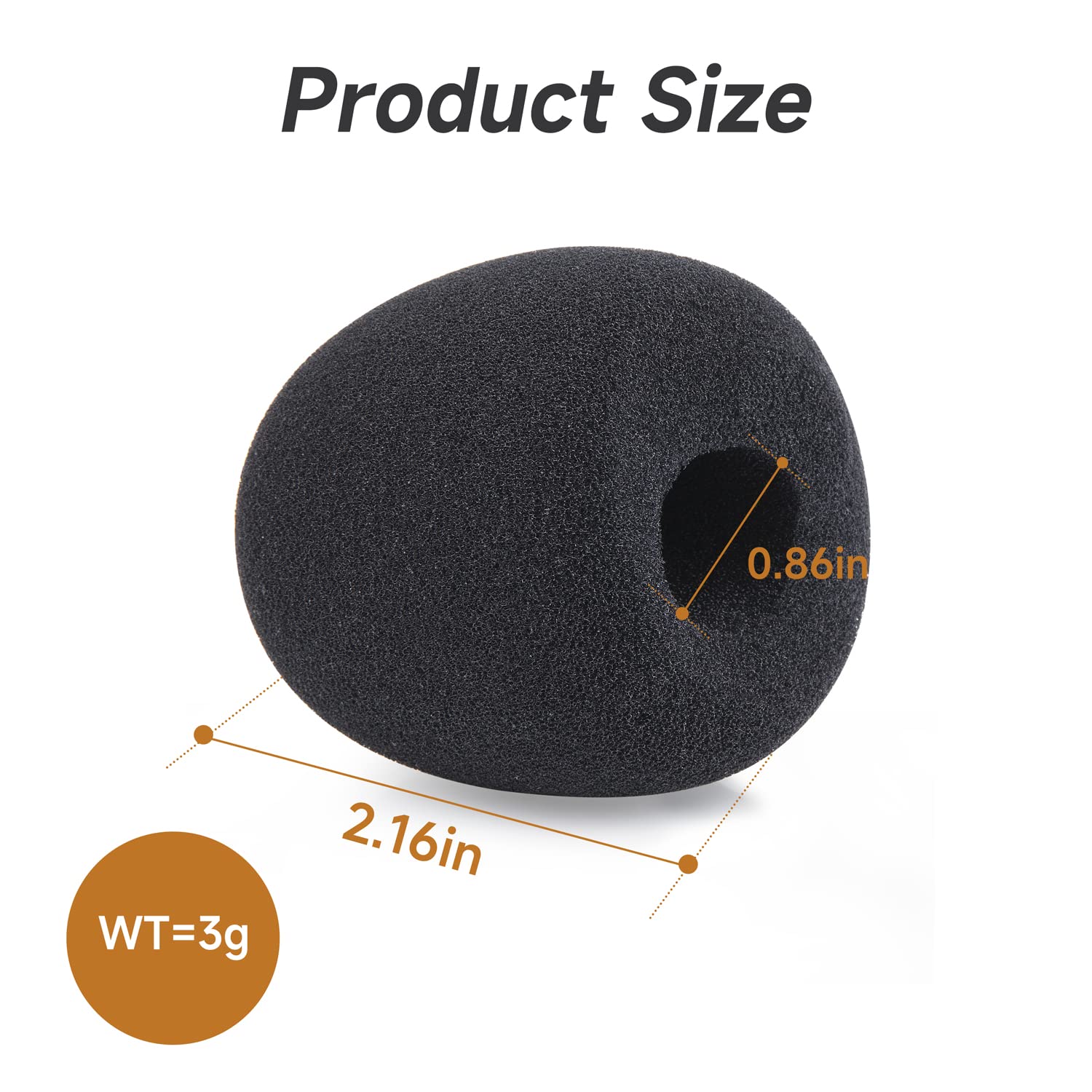 Shure Sm57 Pop Filter Mic Foam Cover   Sm57 Windscreen Wind Cover Compatible With Shure Sm57 Lc Microphone Black Noise Cancellat