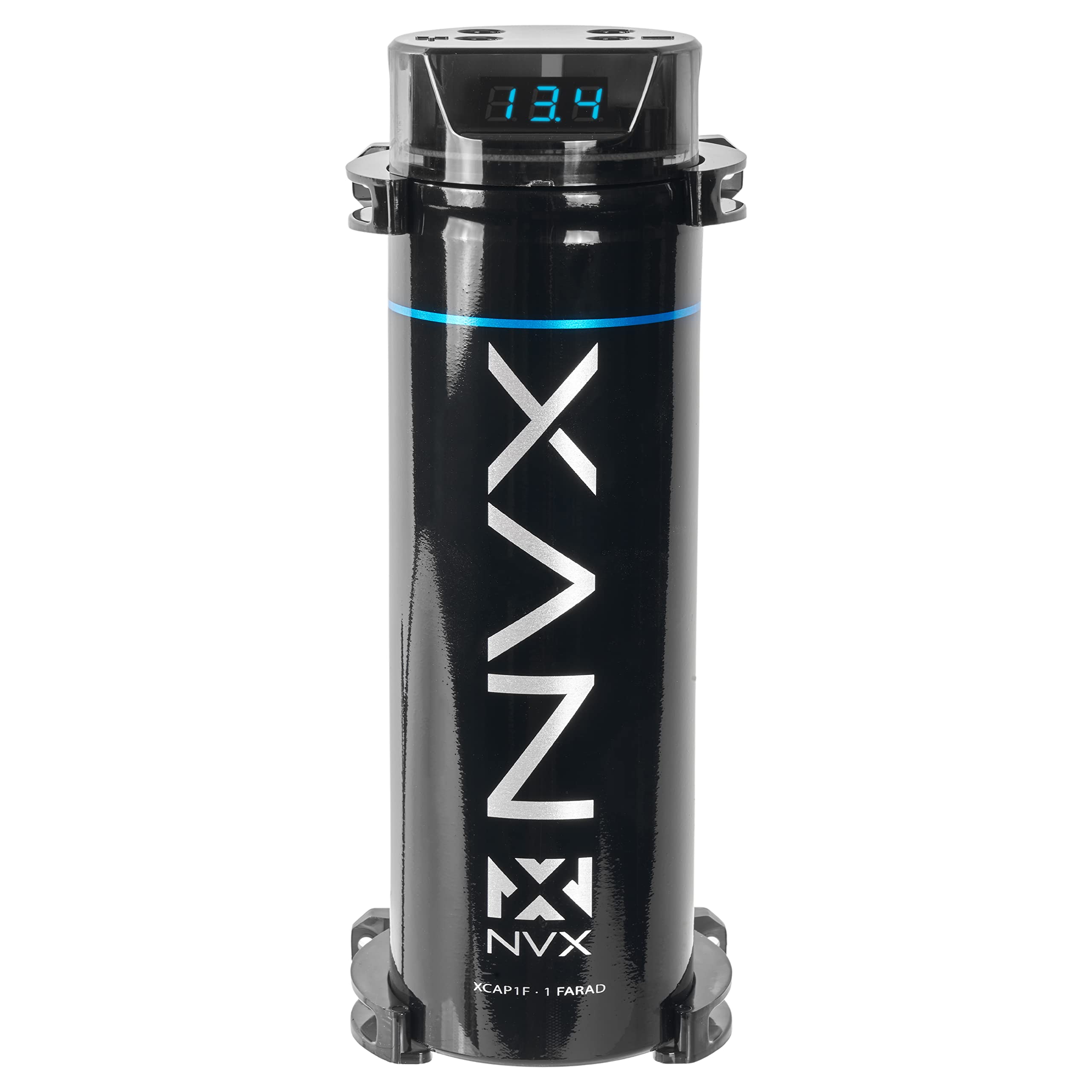 NVX XCAP1F True 1.0 Farad 20V Digital Capacitor with Digital ReadOut Builtin Distribution Block