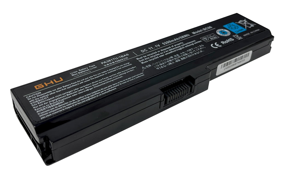 Ghu New Battery 58 Wh For Pa3817U 1Brs Pa3818U 1Brs Compatible With Toshiba L755 L675 L750 L700 P755 P750 P755 C655 A655 A665 A6