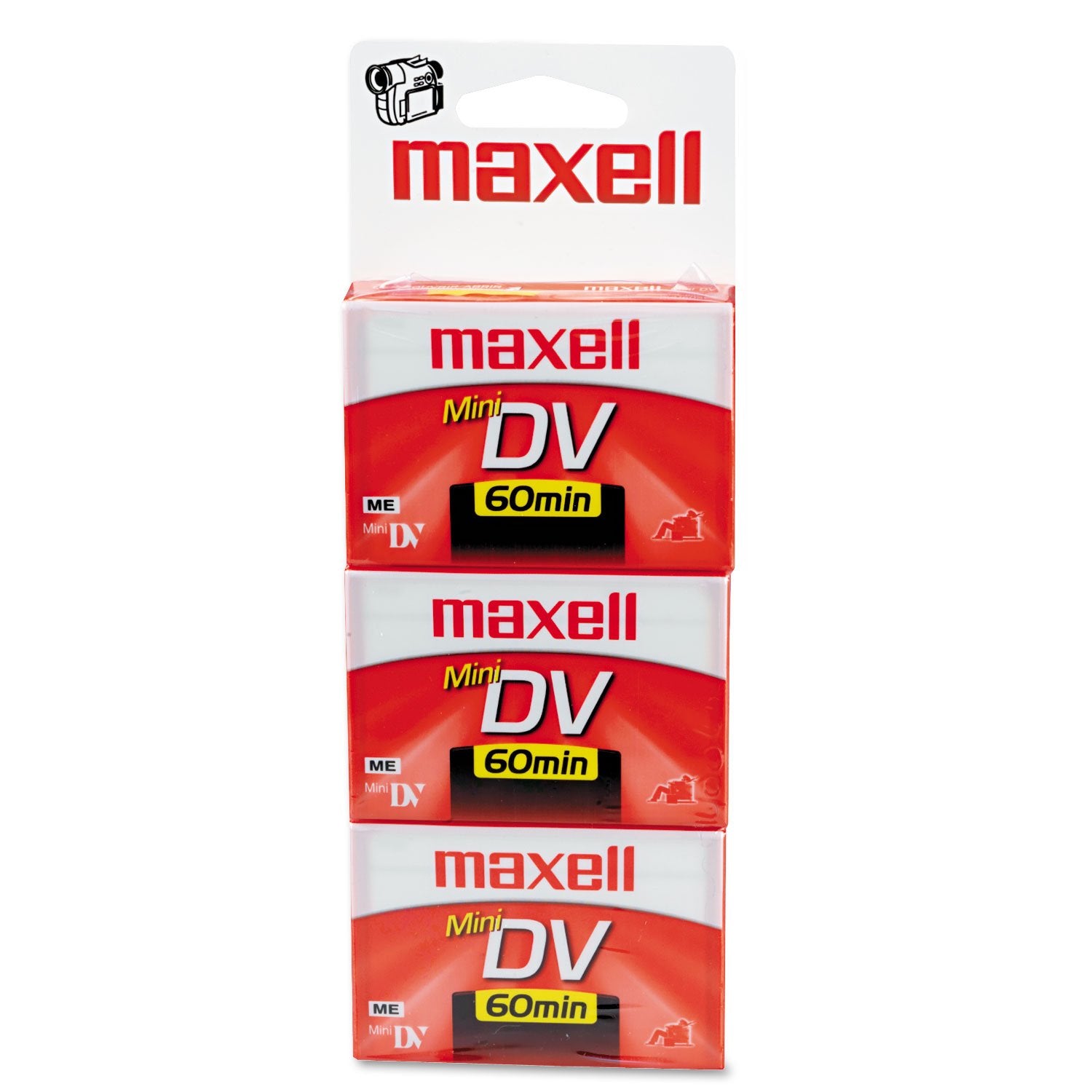 Maxell 298016 Premium Grade Mini DV Video Cassette, 60 Minutes