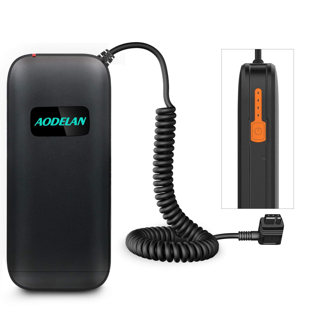 Aodelan External Flash Battery Pack Battery Power Bank For Canon 600Ex Ii Rt, 600Ex Rt, 580Ex 580Ex Ii, 550Ex,Mr 14Ex,Mr  24Ex .