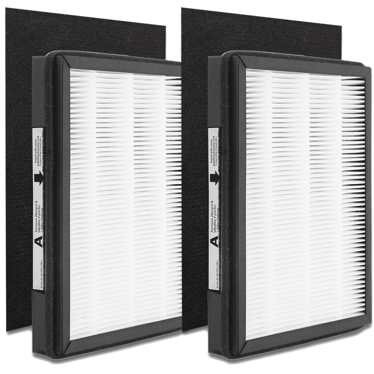2 Pack Iaf H 100A True Hepa Idylis A Replacement Filter, Compatible With Fap C01 A, Idylis Air Purifiers Ac 2119, Iap 10 100, Ia