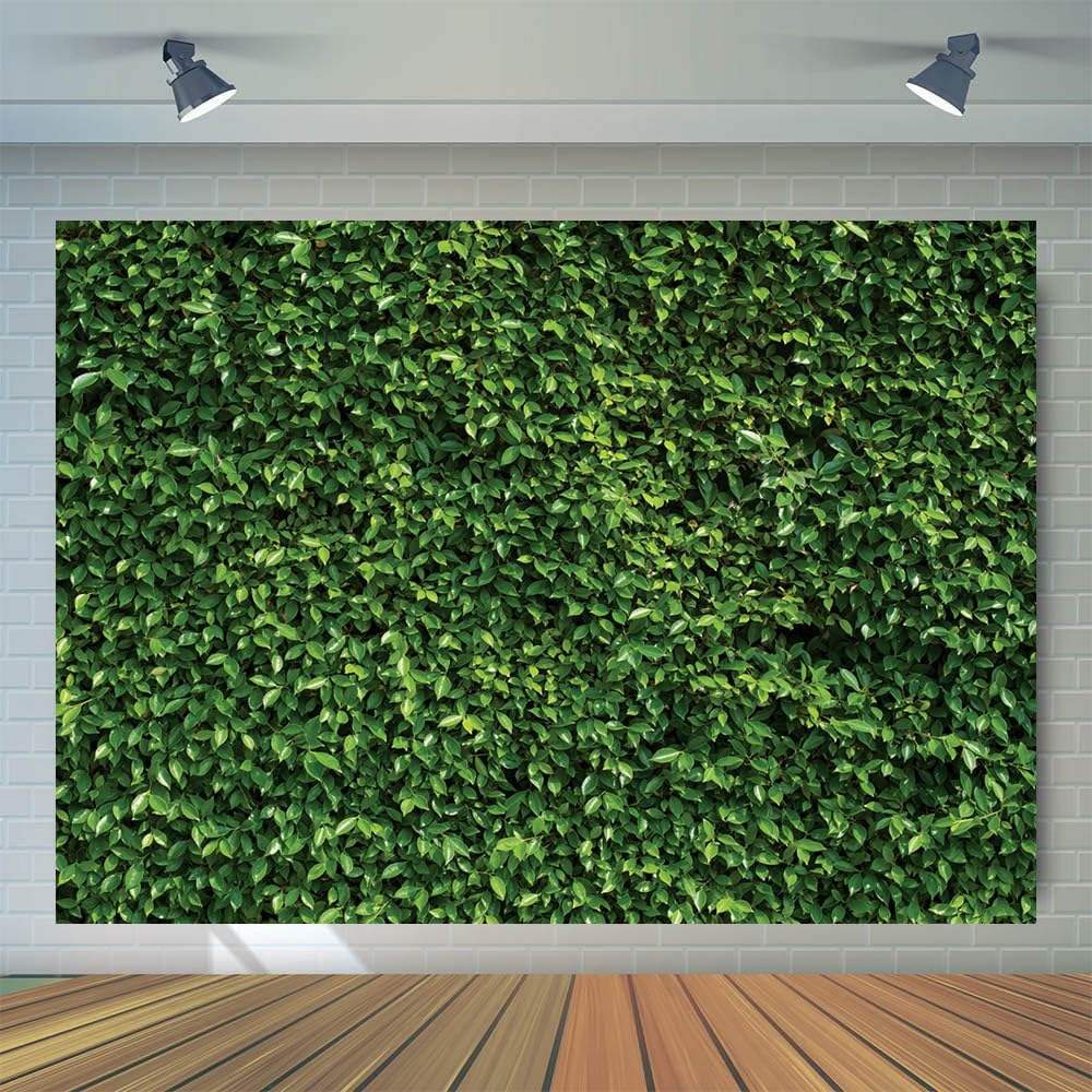 Wolada 7X5Ft Green Backdrop Greenery Wall Backdrop Green Leaves Backdrop Green Grass Backdrop Green Ivy Backdrop Bridal Baby Sho