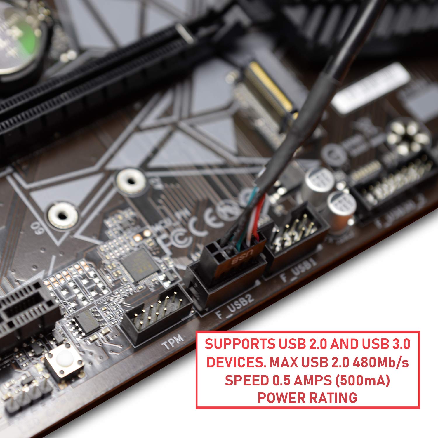 Linkup Usb 2.0 To Usb 3.0/3.1 Upgrade Adapter, Noise Reduction, Shielded, 26 Cm, Backed By 1 Year Warranty
