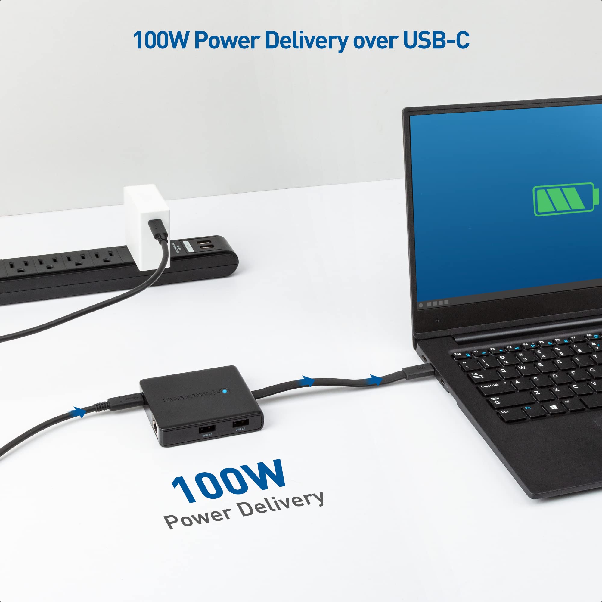 Cable Matters Dual Monitor Usb C Hub (Usb C Dock) With Dual 4K Hdmi, 2X Usb 2.0, Ethernet, And 100W Charging   Thunderbolt 4 / U