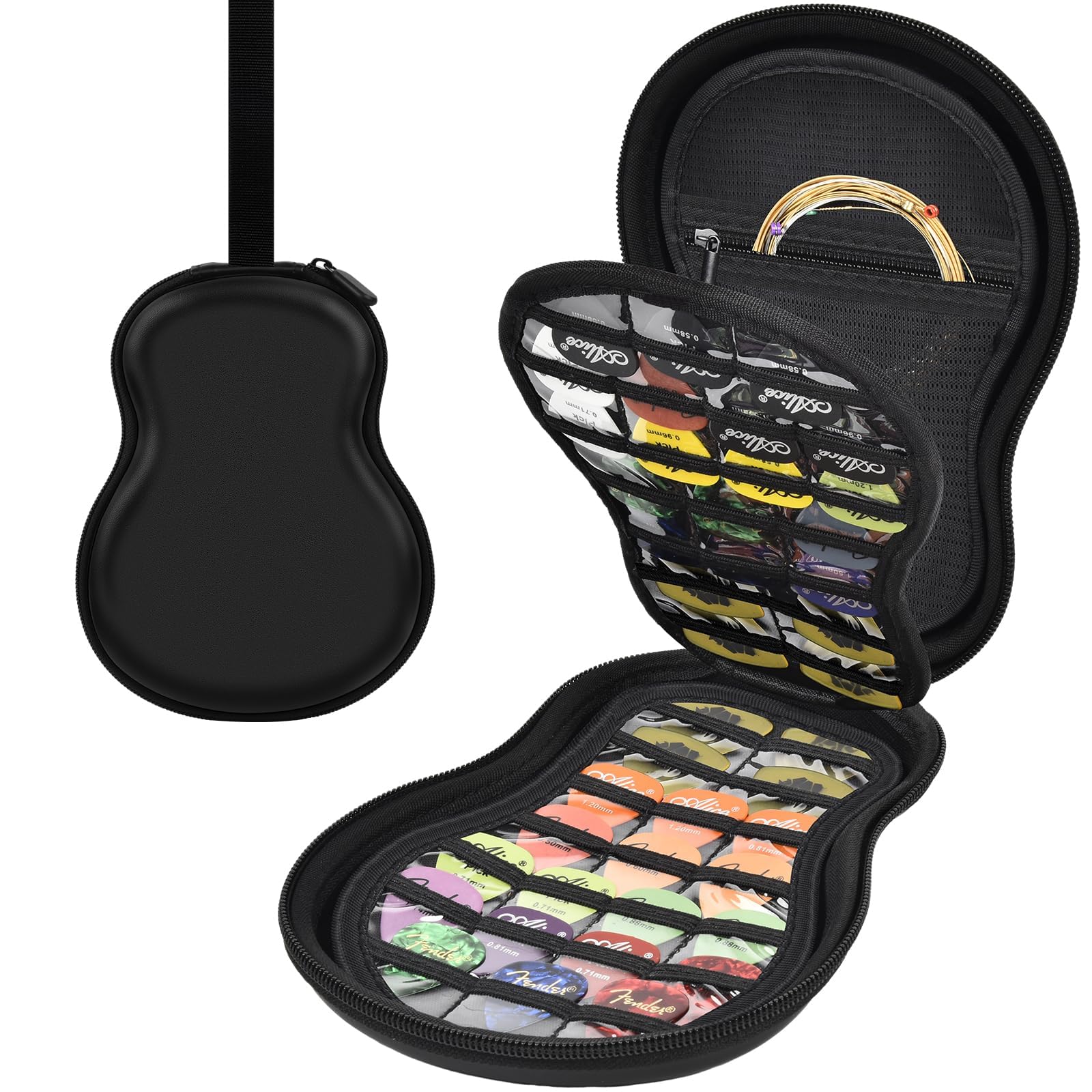Ankhoh Guitar Pick Holder Case For Fender/For Acoustic/For Chromacast/For D 'Addario/For Jim Dunlop/For Bolopick/For Unlp Musica