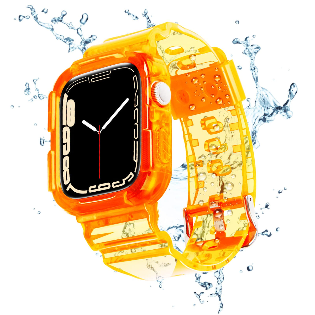 Blingbrione Case With Band Compatible For Apple Watch 38Mm 40Mm 41Mm,Shockproof Impact Resistant Protective Bumper Cover With Si