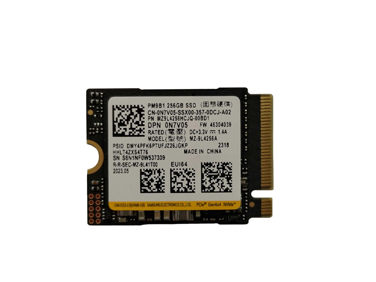Oem Samsun Pm9B1 256Gb M.2 Pci E Nvme Ssd Internal Solid State Drive 30Mm 2230 Form Factor M Key Steam Deck