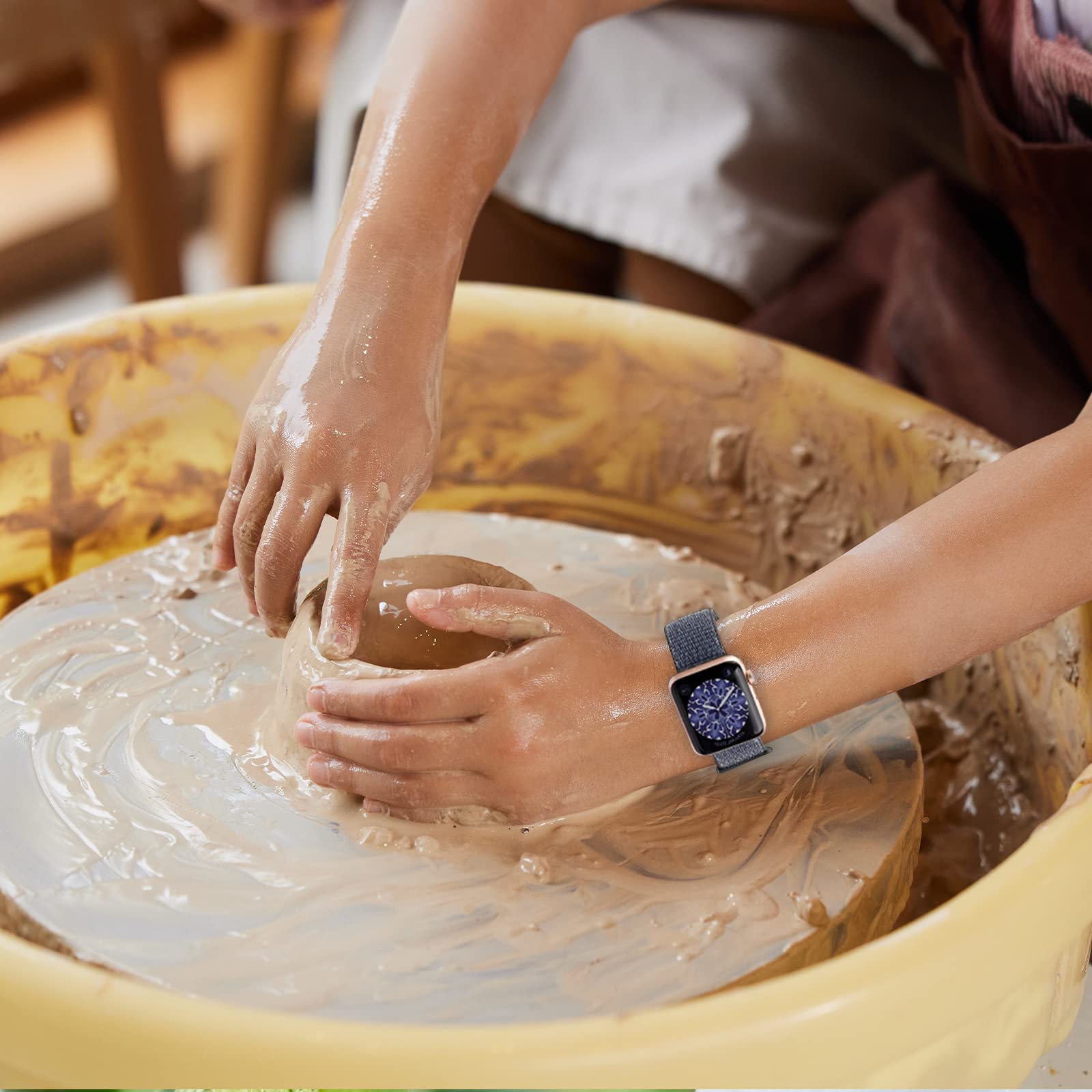 Nylon Sport Band For Kids Apple Watch Bands, Designed For Boy Girl Women Small Wrists Watch Bands, Compatible With Iwatch Series