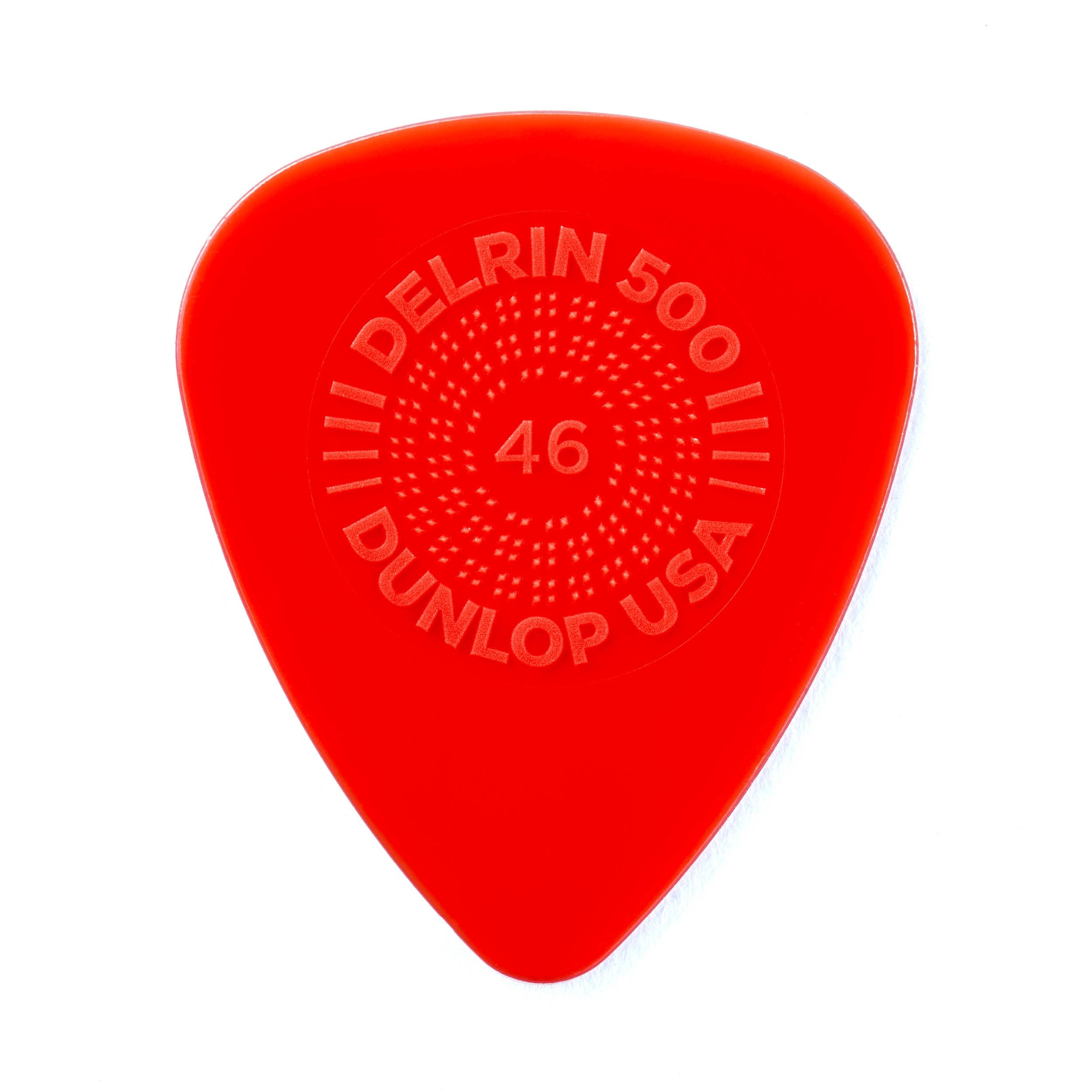 Jim Dunlop Delrin 500 Prime Grip .46Mm Guitar Picks (450P.46)