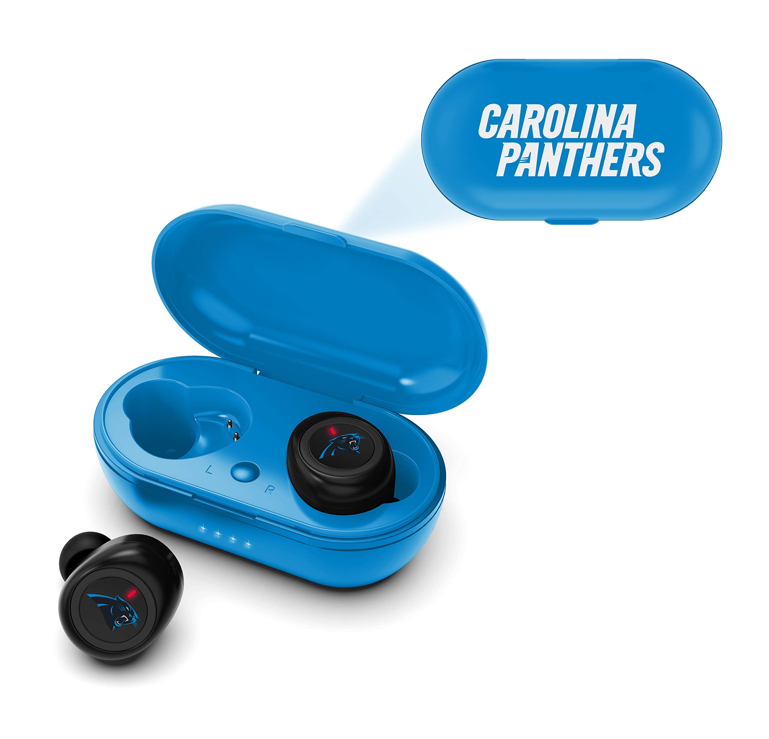 Soar Nfl True Wireless Earbuds, Carolina Panthers