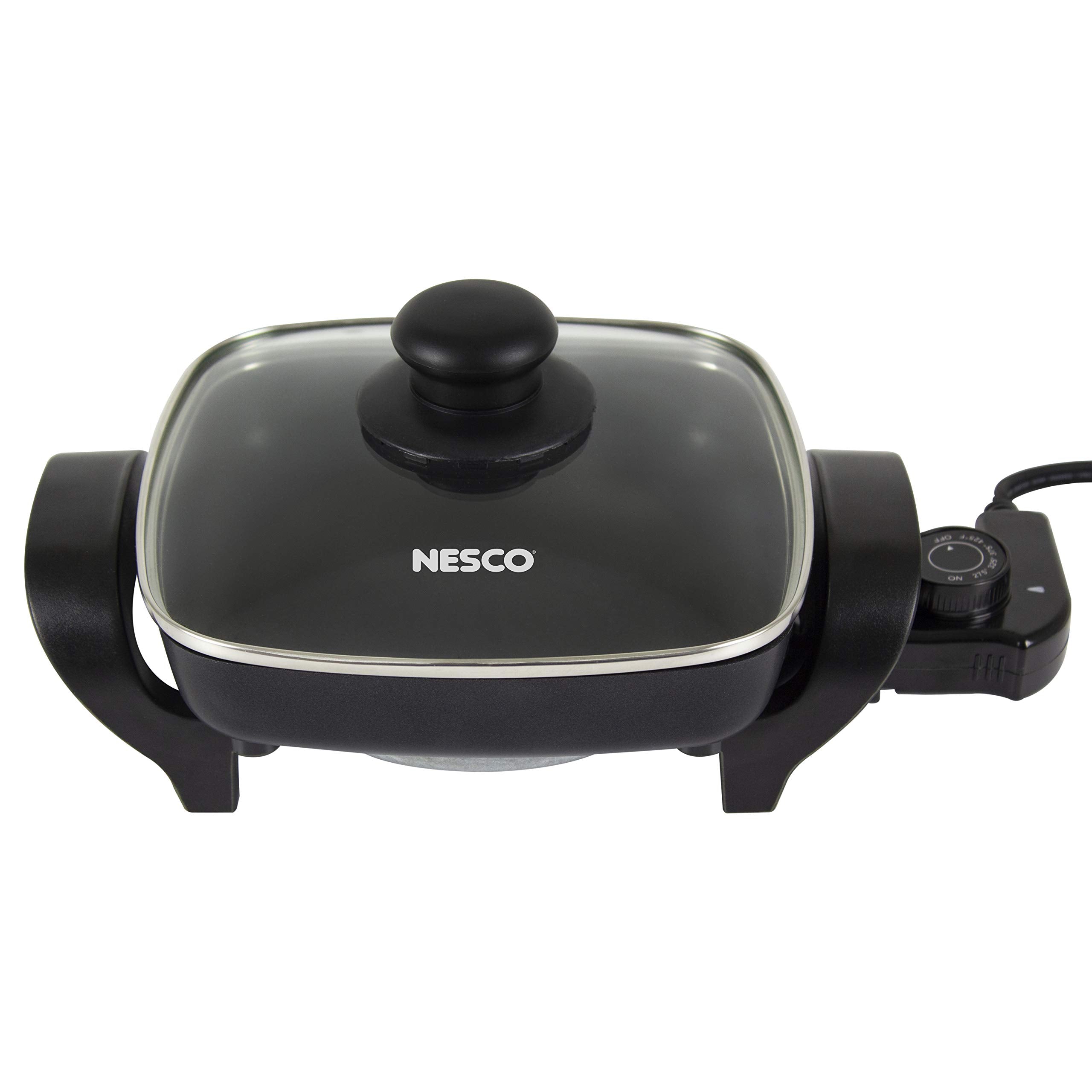 Nesco, Black, 8 Inch, Es 08, Electric Skillet, 800 Watts