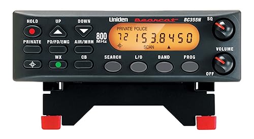 Uniden Bc355N 800 Mhz 300 Channel Base/Mobile Scanner, Close Call Rf Capture, Pre Programmed Search       Action       Bands To