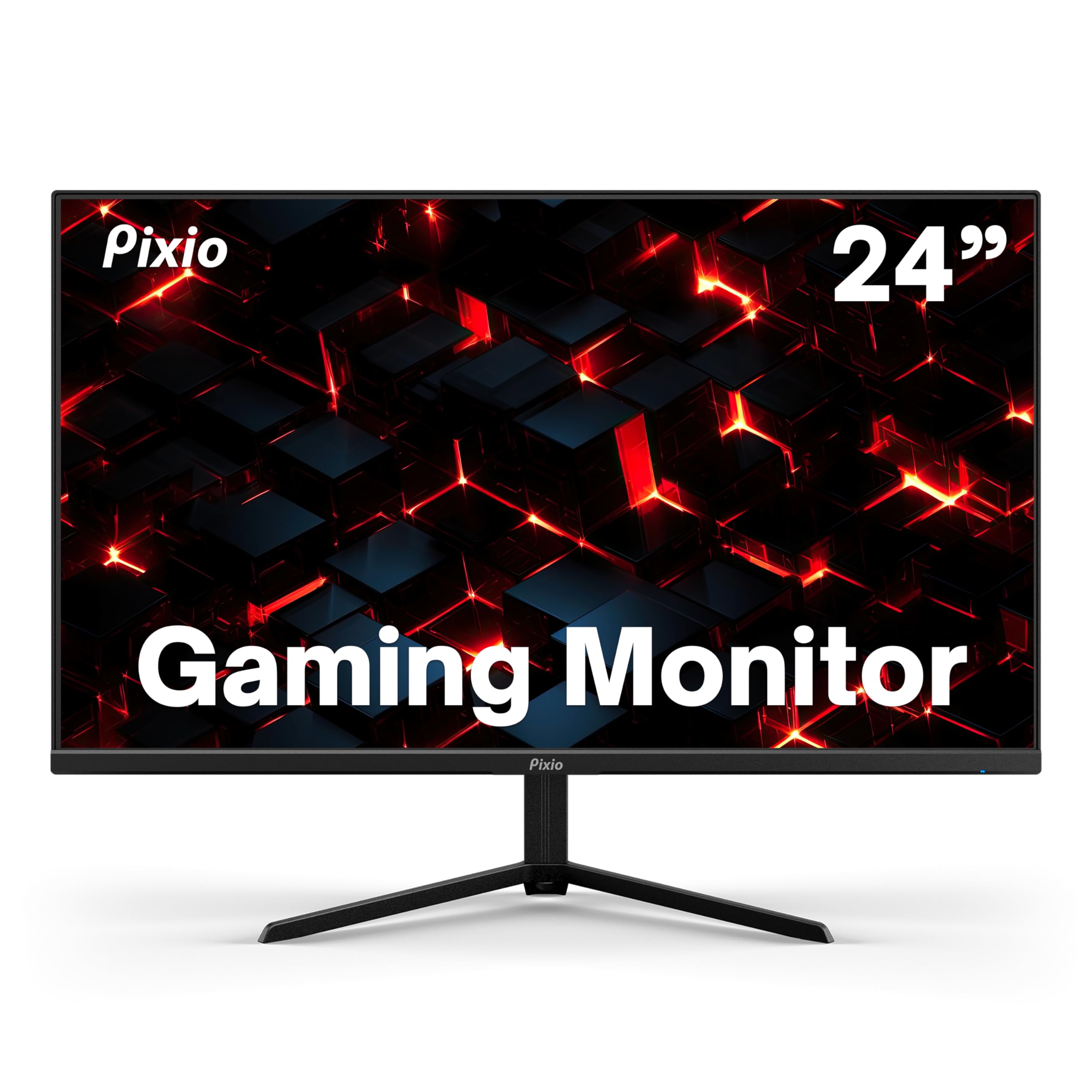 Pixio Px248 Prime V2 24 Inch 180Hz Refresh Rate Fhd 1080P Resolution Fast Ips Panel 1Ms Gtg Response Time Adaptive Sync Led Gaming Monitor