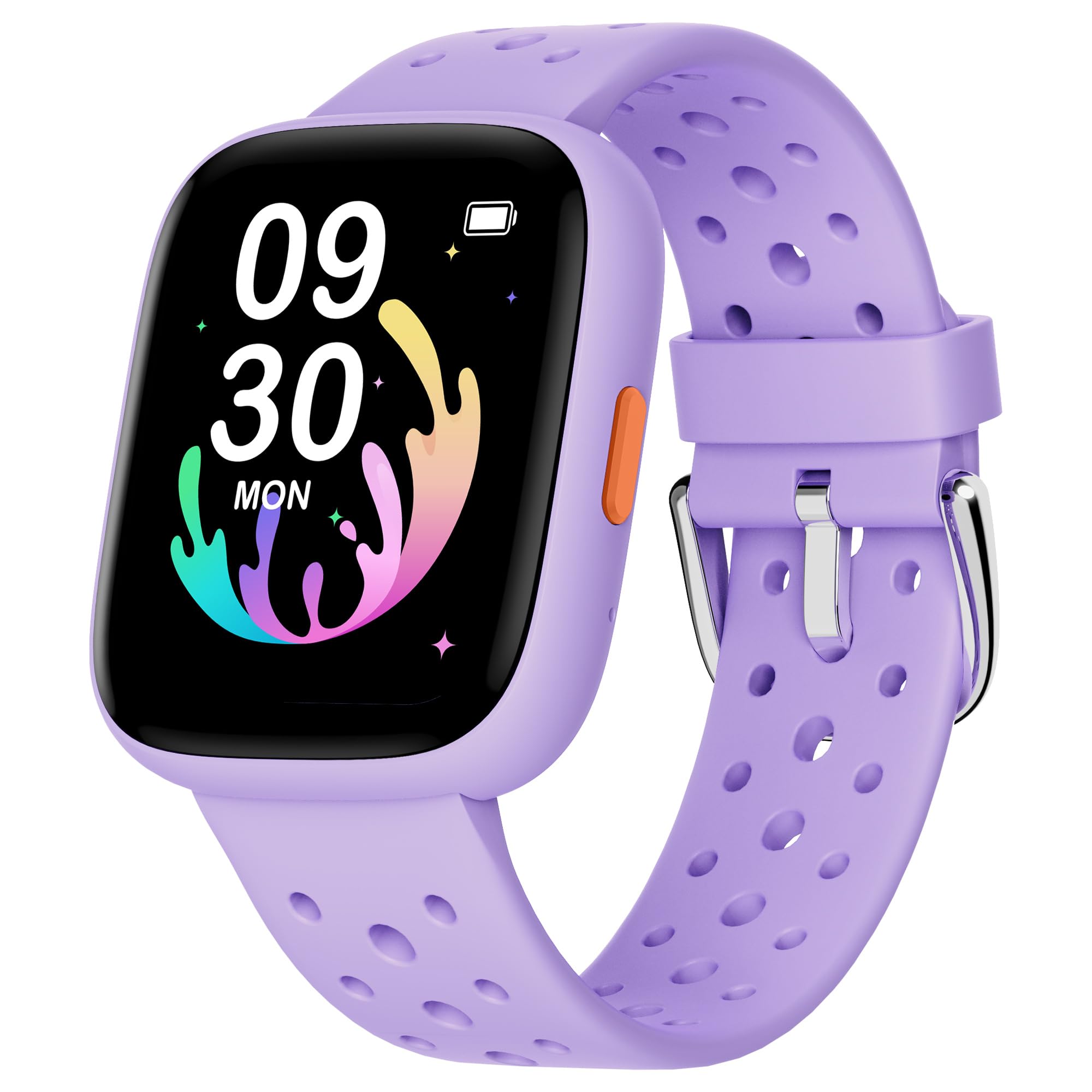 Biggerfive Smart Watch For Kids No App No Phone Needed, 1.8'' Fitness Tracker Watch Pedometer, Heart Rate, Sleep Monitor, Ip68 W
