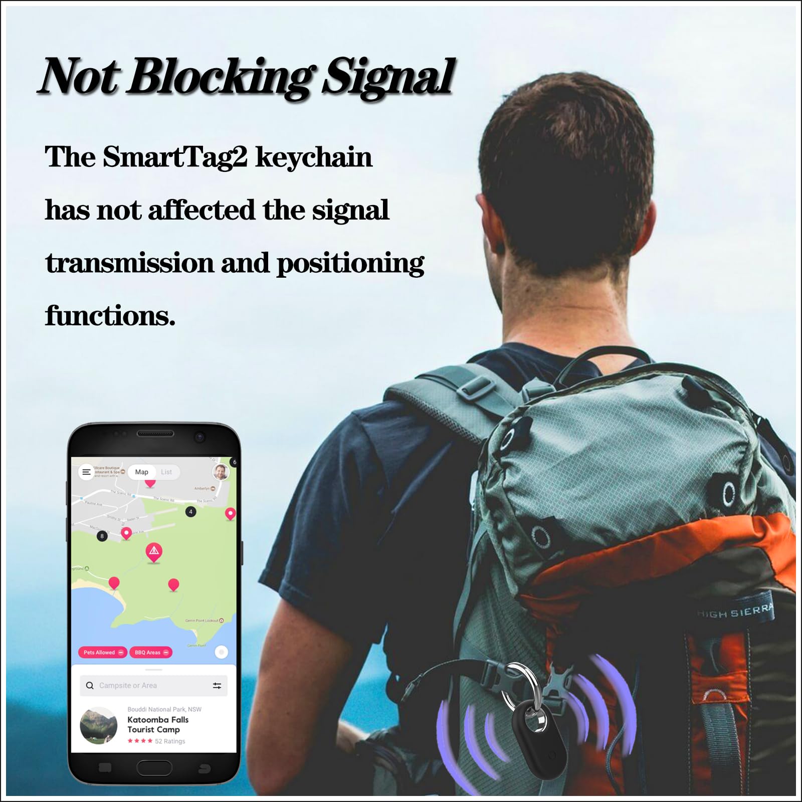 Rzttwl 2 Pack Holder Case Compatible With Samsung Galaxy Smarttag 2, Silicone Gps Tracker Protective Case For Galaxy Smart Tag 2