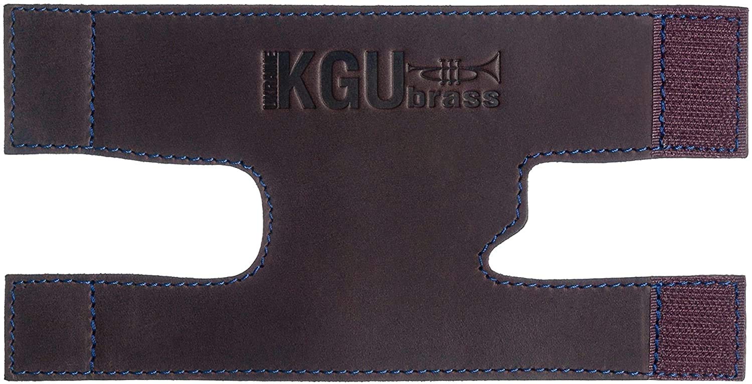 Trumpet Valve Guard By Kgubrass Is The Leather Trumpet Valve Protector Made Of Luxurious Mild And Thick Material; Use As Protect
