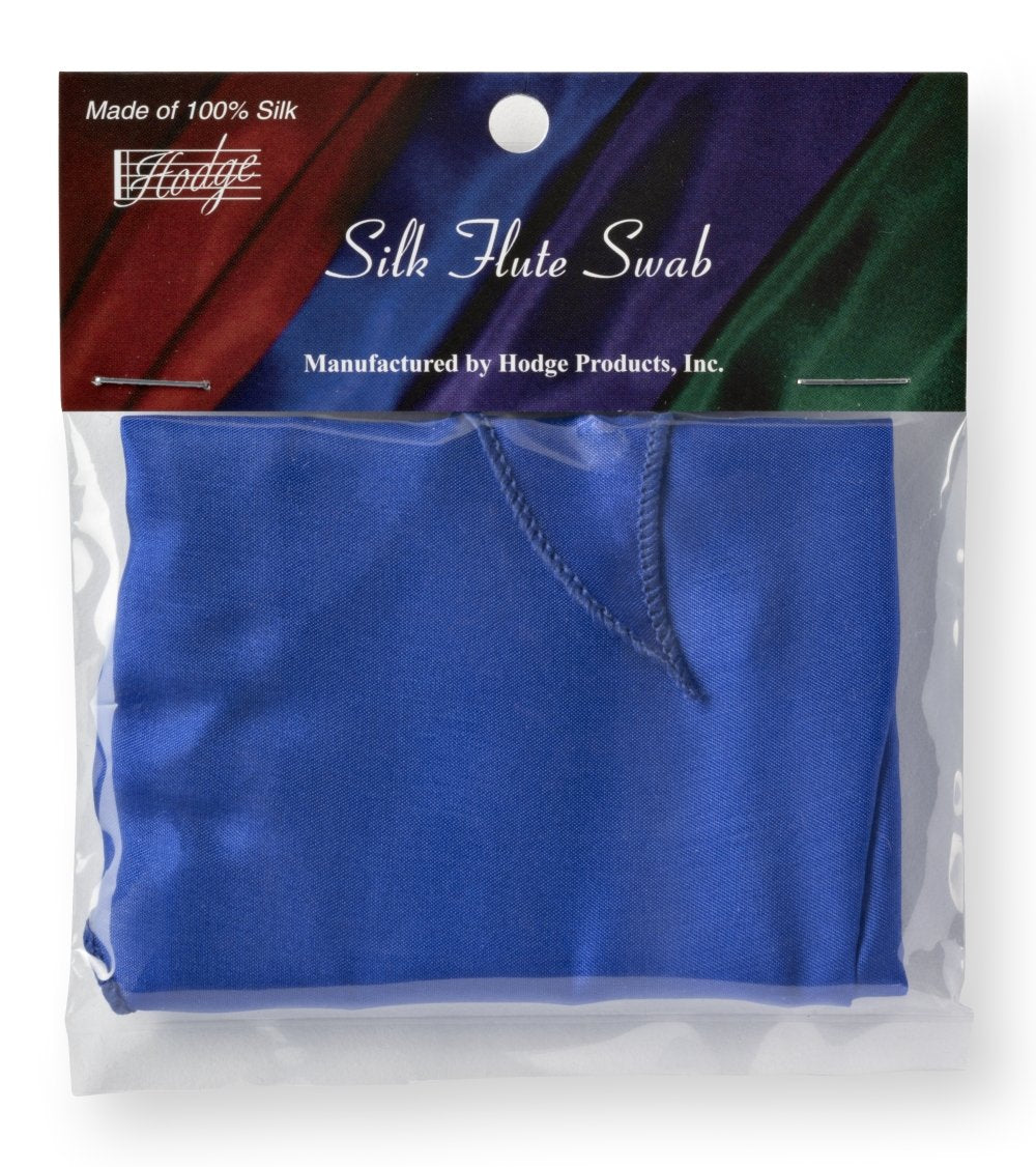 Hodge Silk Flute Swab   Blue
