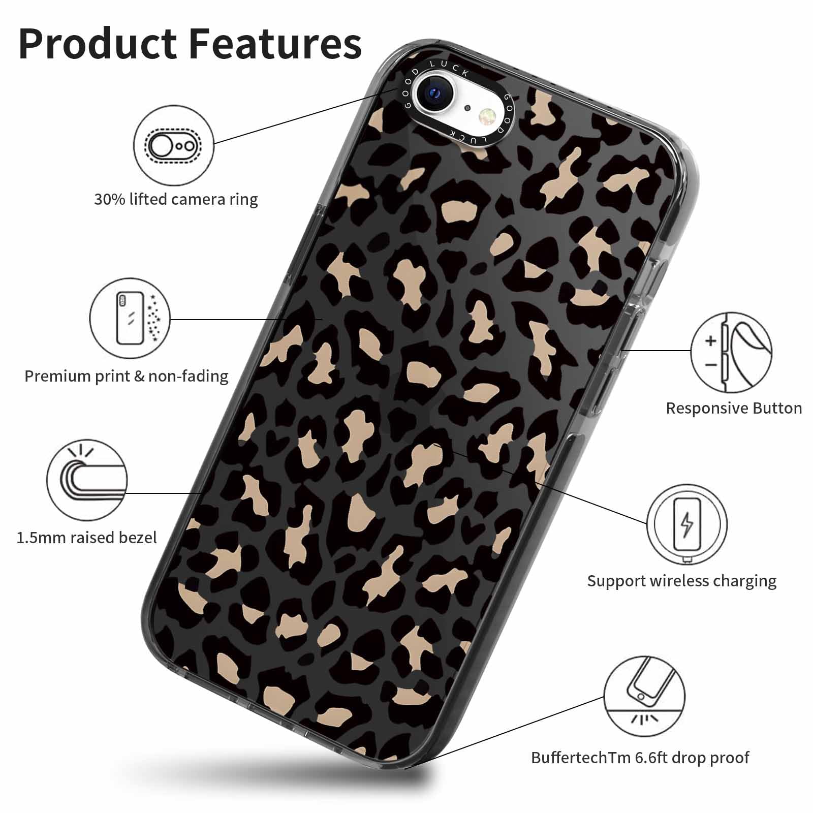 Rumdey 2 Pack Clear Bow Phone Case For Iphone 7/8 / Se 2020 / Se 2022 4.7 Inch, Cute Aesthetic Pattern Design Protective Soft Sl