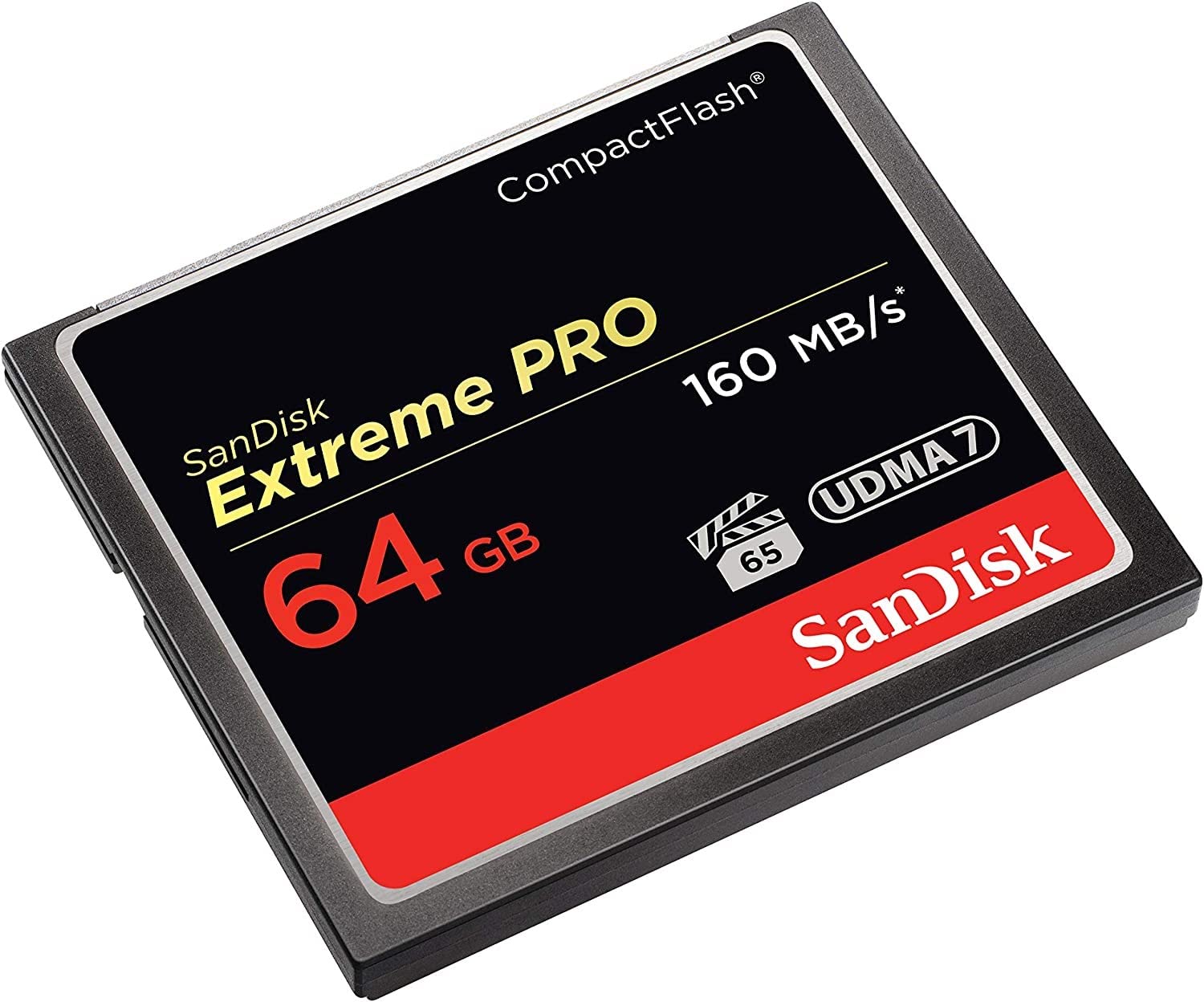 Sandisk 64Gb Extreme Pro Compact Flash Memory Card Udma 7 Speed Up To 160Mb/S - Sdcfxps-064G-X46
