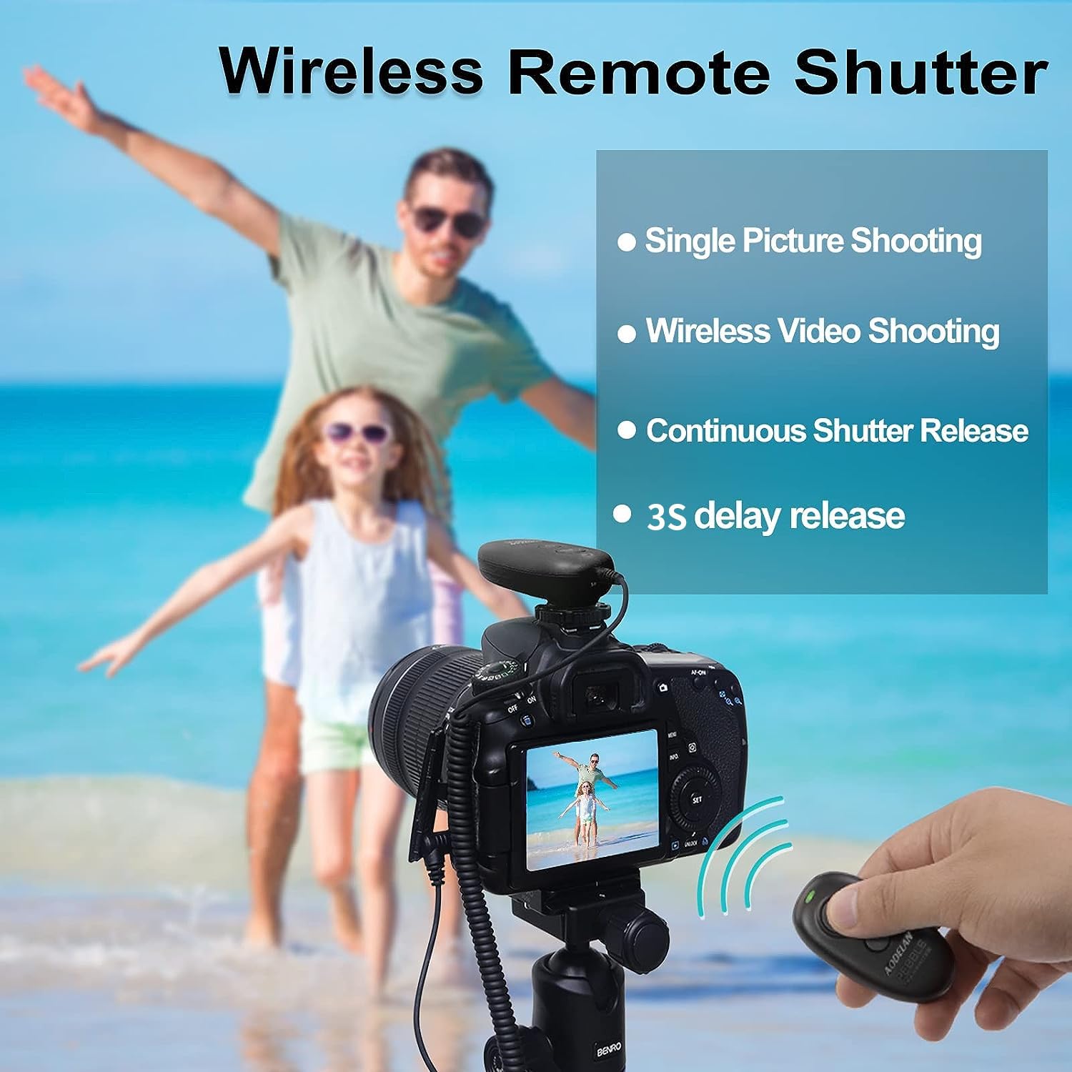 Remote Shutter Release For Canon, Camera Wireless Remote Control For Canon Eos R Eos Rp 850D T7 5D Mark Iv, Fujifilm Xt 3, X T30