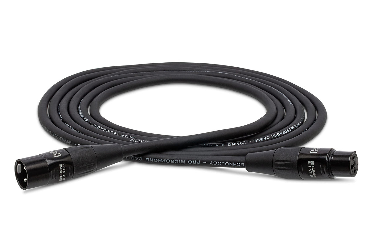 Hosa Hmic 020 Rean Xlr3F To Xlr3M Pro Microphone Cable, 20 Feet