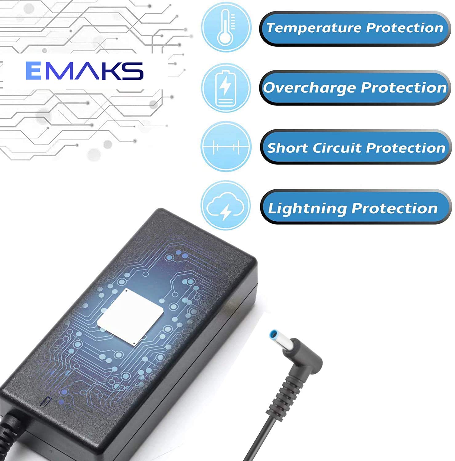 45W Charger For Hp Laptop 14-Dk 14-Dq 14-Df 14-Dh 14-Ds 14-Fq 14-Ep 14-Ek:14-Df0023Cl Df0018Wm 14-Dk0731Ms Dk1025Wm Dk0002Dx Dk0