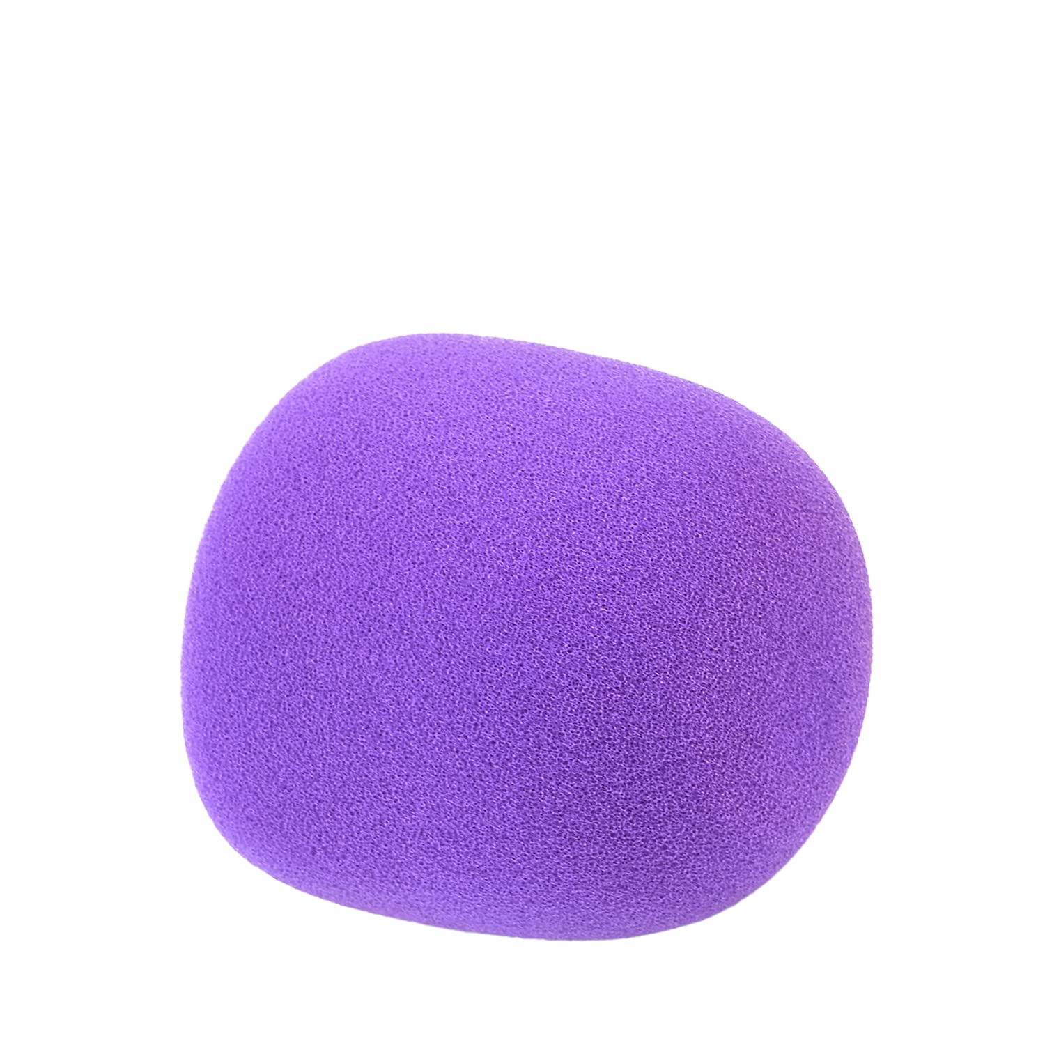 Fielect 1Pcs Microphone Cover Sponge Foam Mic Cover Handheld Microphone Windscreen Shield Protection Micro Foam Filter Purple Fo
