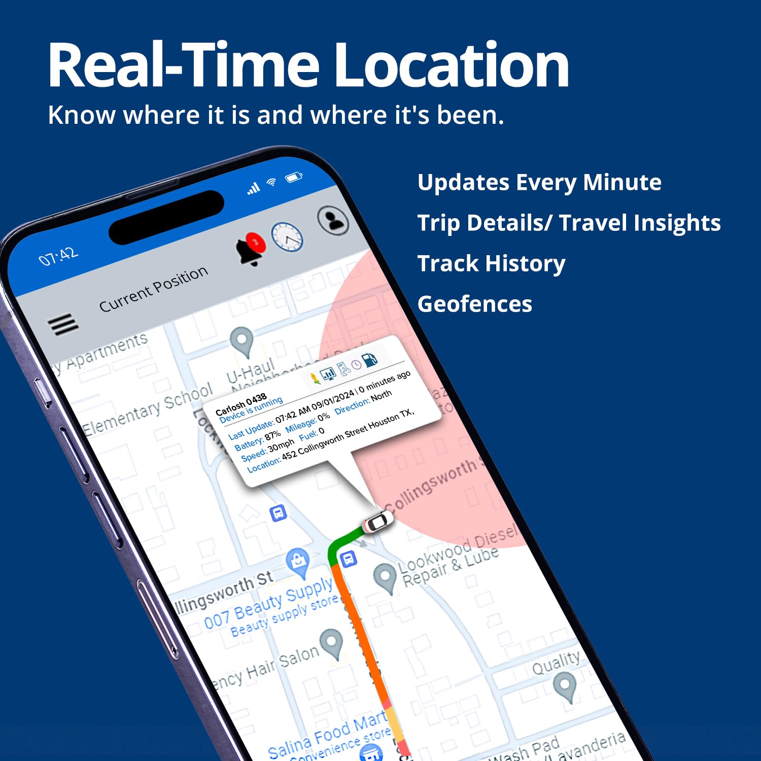 Family1St  Gps Tracker Device For Vehicles, Cars, Trucks, Loved Ones, Hidden Tracking Device With Weatherproof Magnetic Case, Re