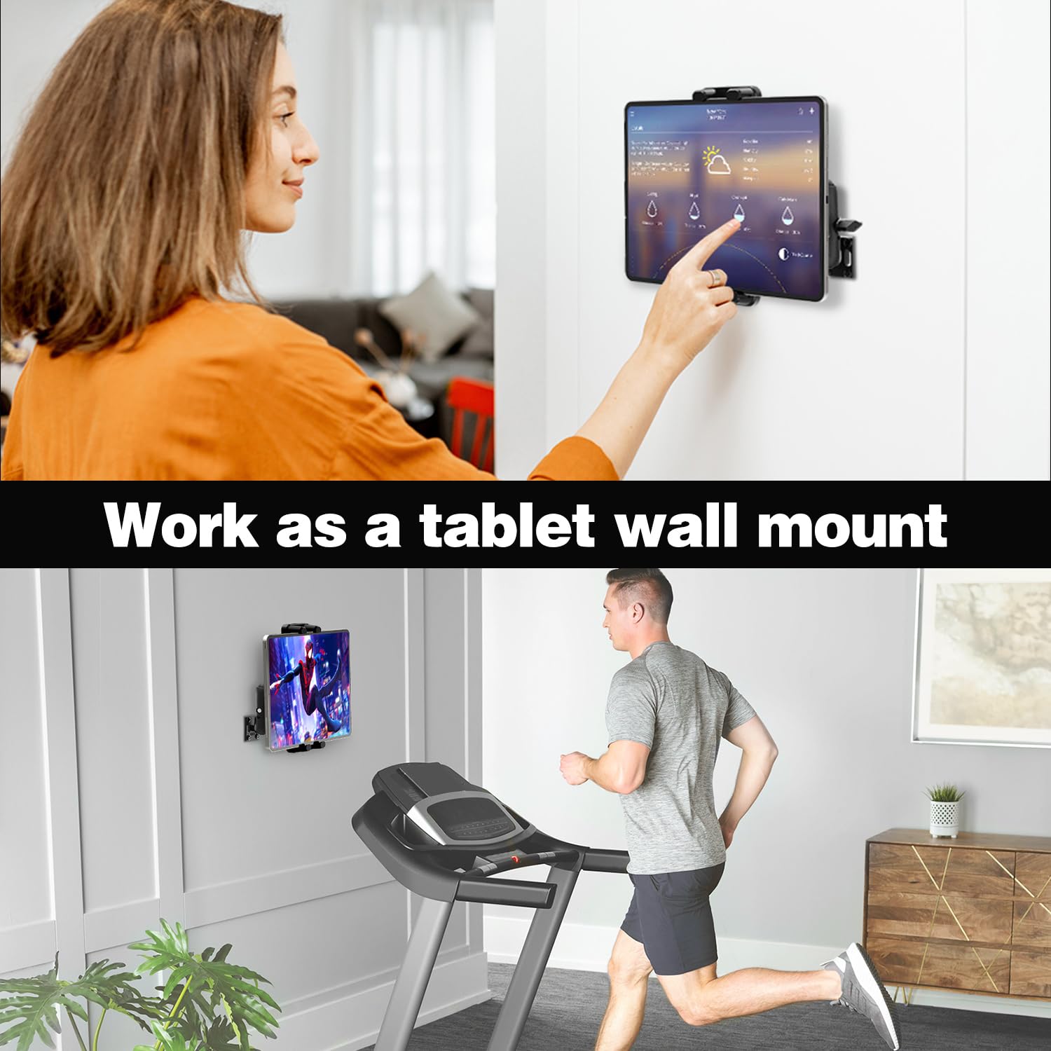 Jubor Car Tablet Holder, Heavy Duty Drill Base Tablet Mount For Truck, Car, Dashboard, Ipad Mount Truck Compatible With All 4.7