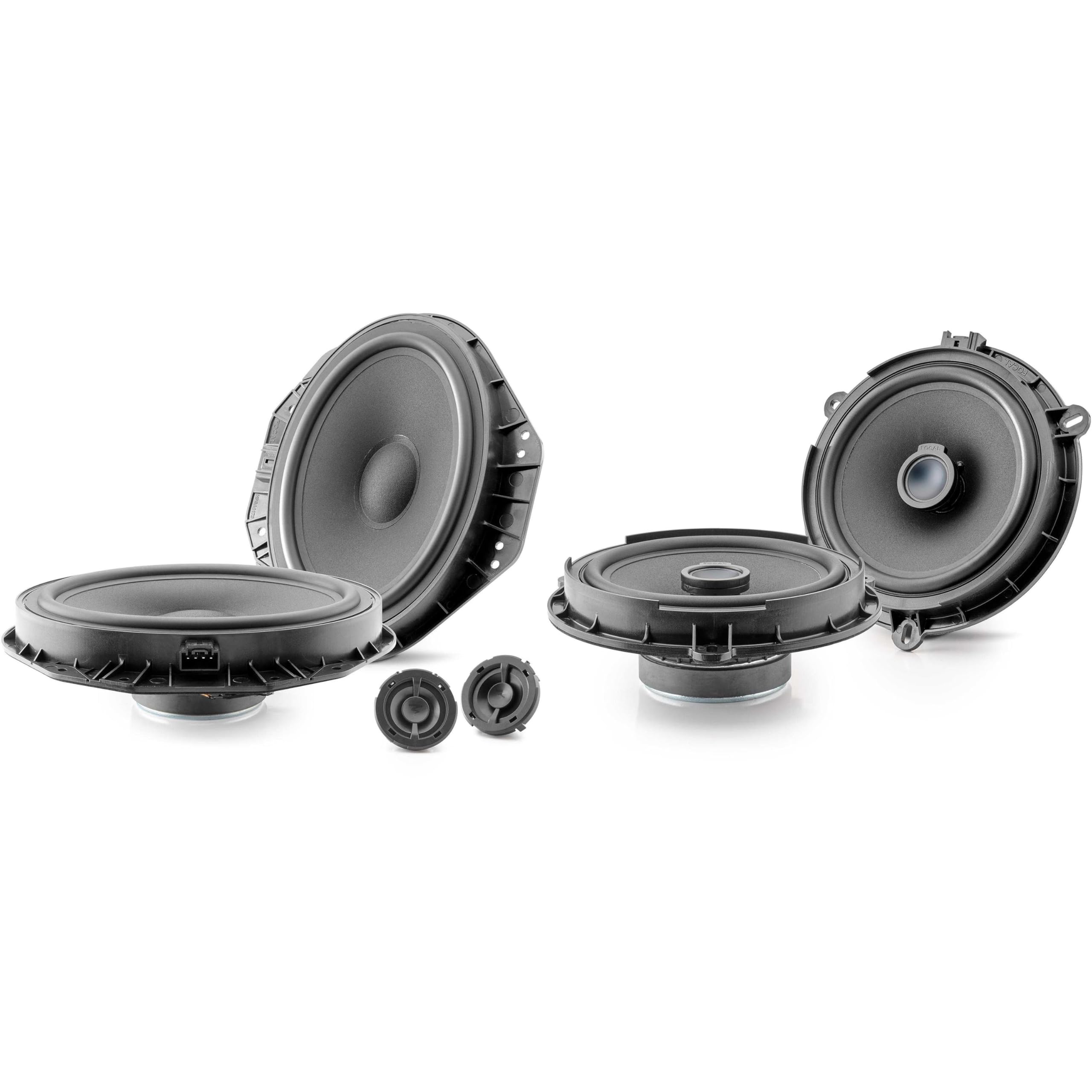 Focal Bundle: 1 Pair Of Focal Is690 2-Way 6X9    Component Kit And 1 Pair Of Focal Ic165 2-Way 6.5    Coaxial Kit