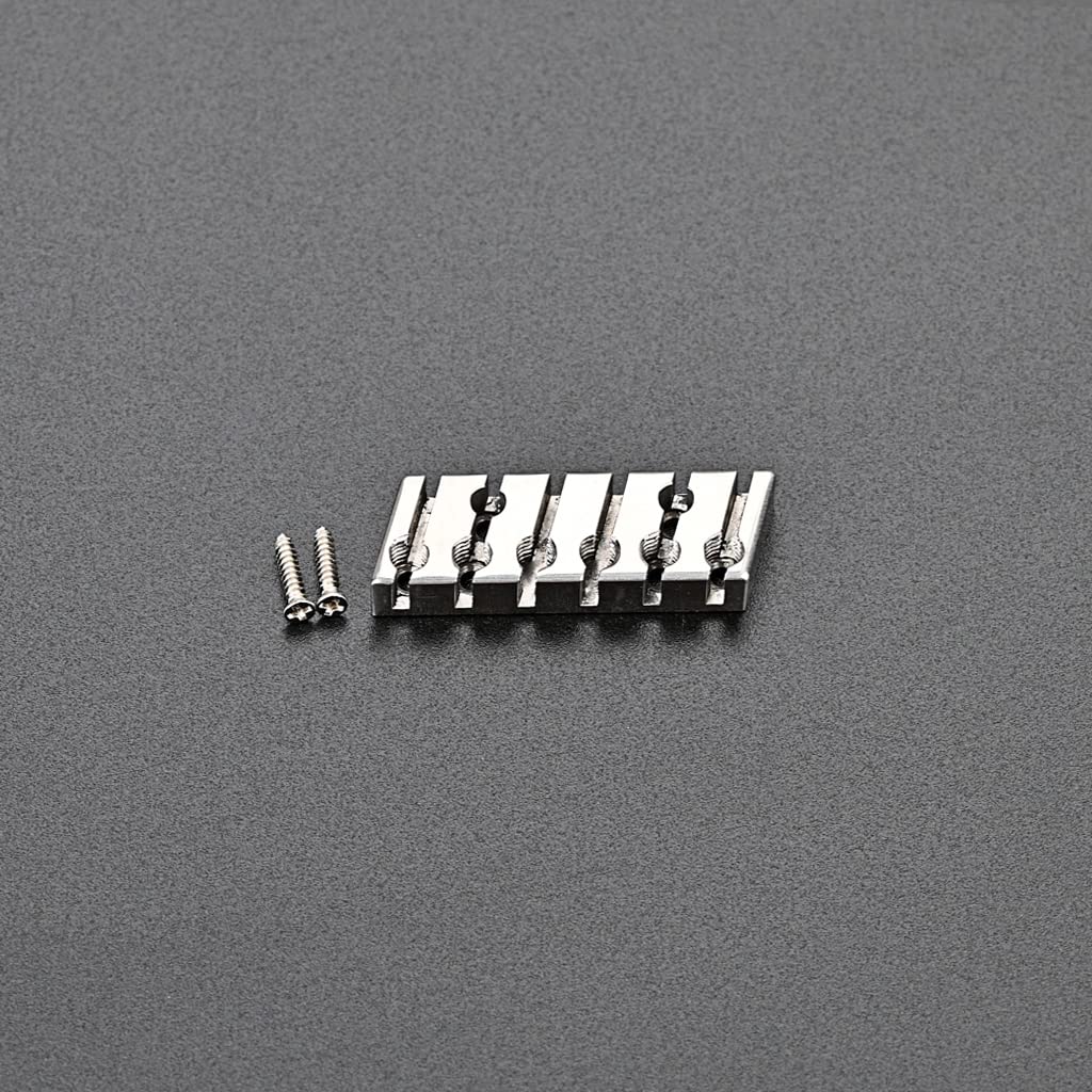 Alnicov For 6 String Headless Electric Guitar Replacement Headless Guitar Locking Nut String Lock