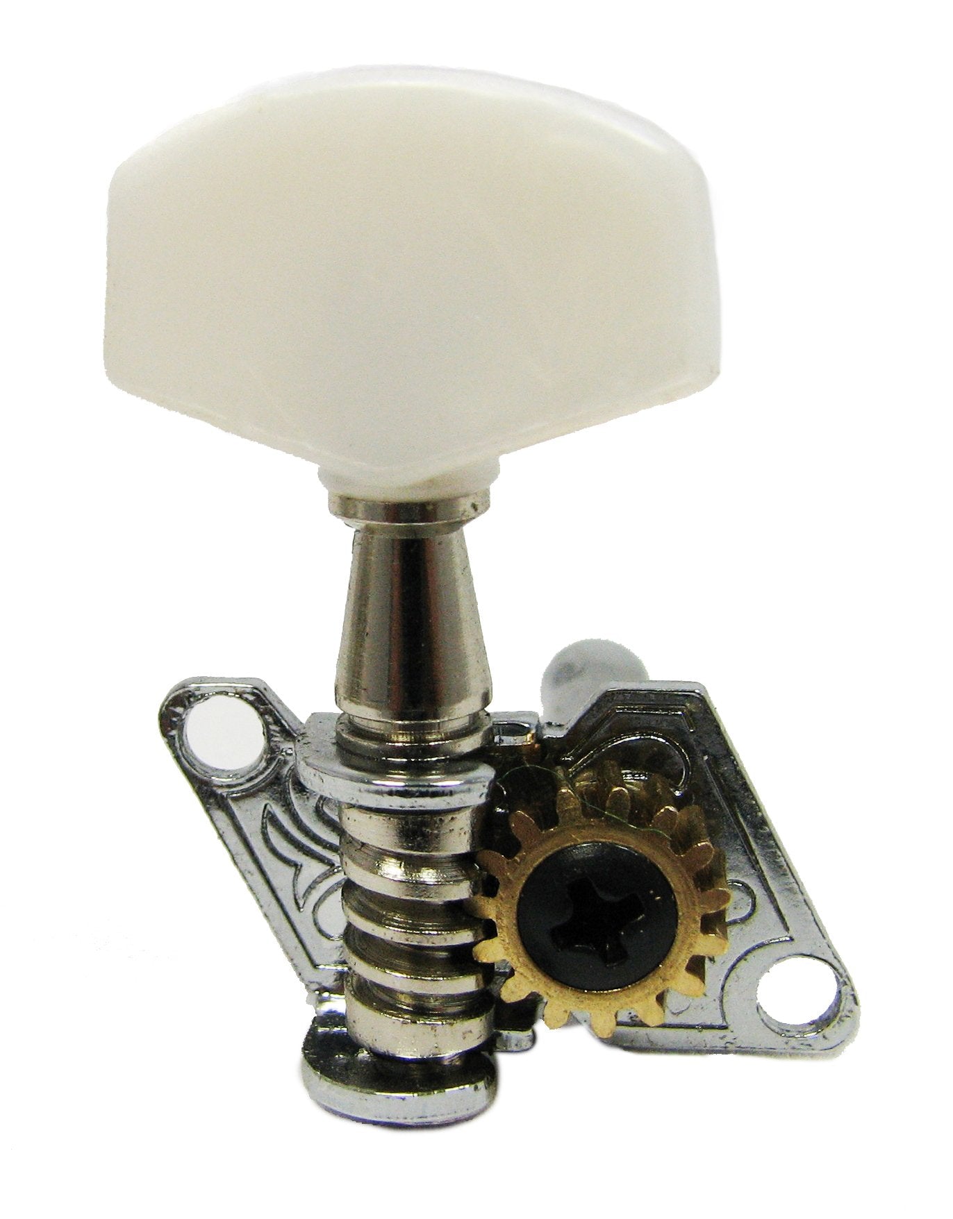 Chrome Open Gear Guitar Tuners Machine Heads   6 Piece 3 Left 3 Right Alignment