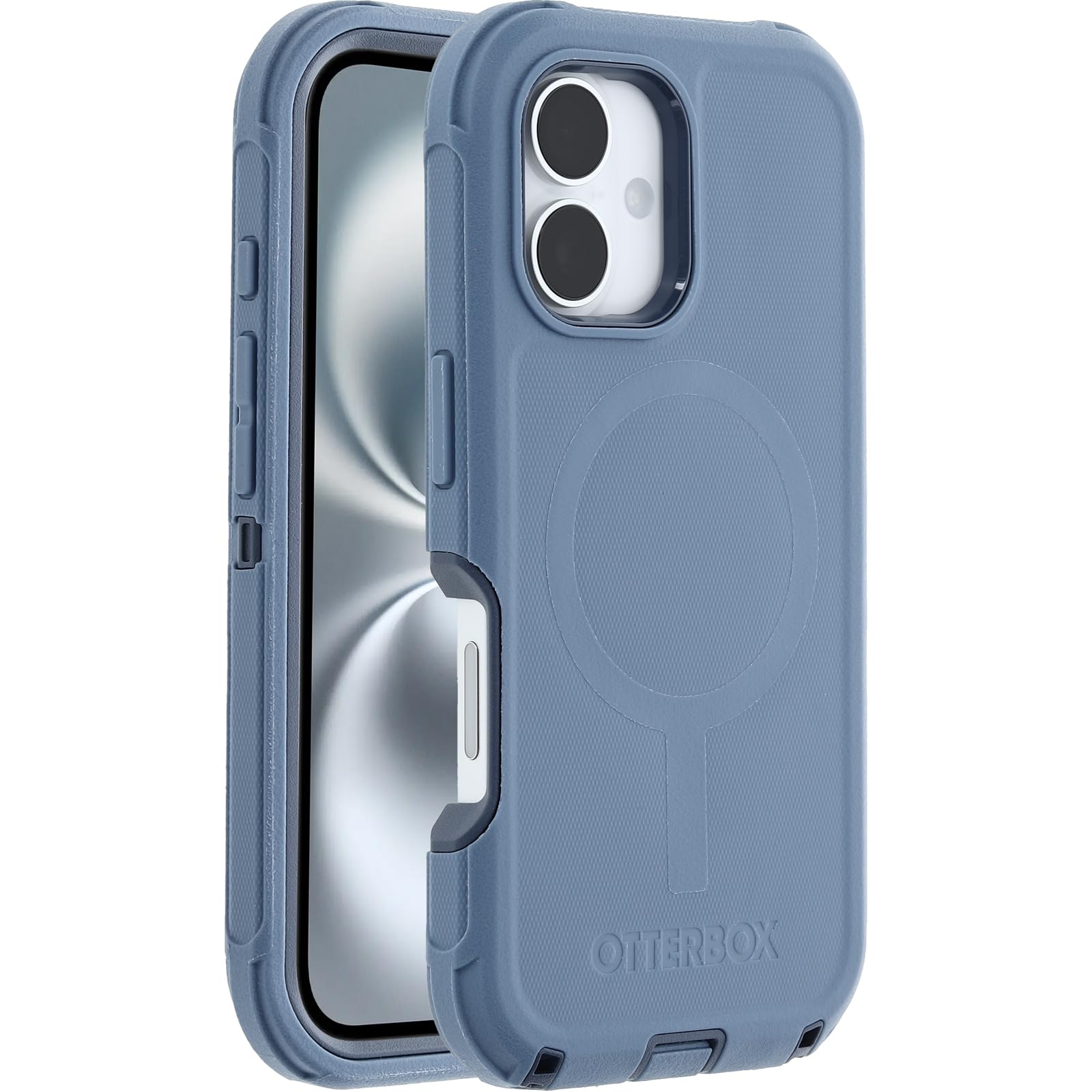 Otterbox Iphone 16 Defender Series Case   Baby Blue Jeans