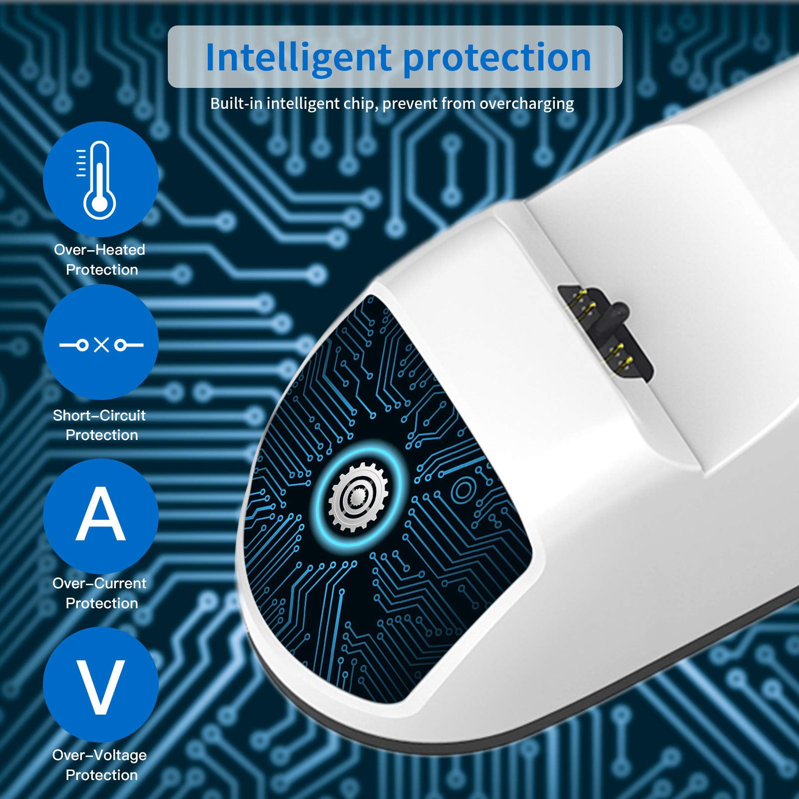 Nexigo Enhanced Ps5 Controller Charger, Dual Charing Station With Led Indicator, High Speed, Fast Charging Dock For Playstation