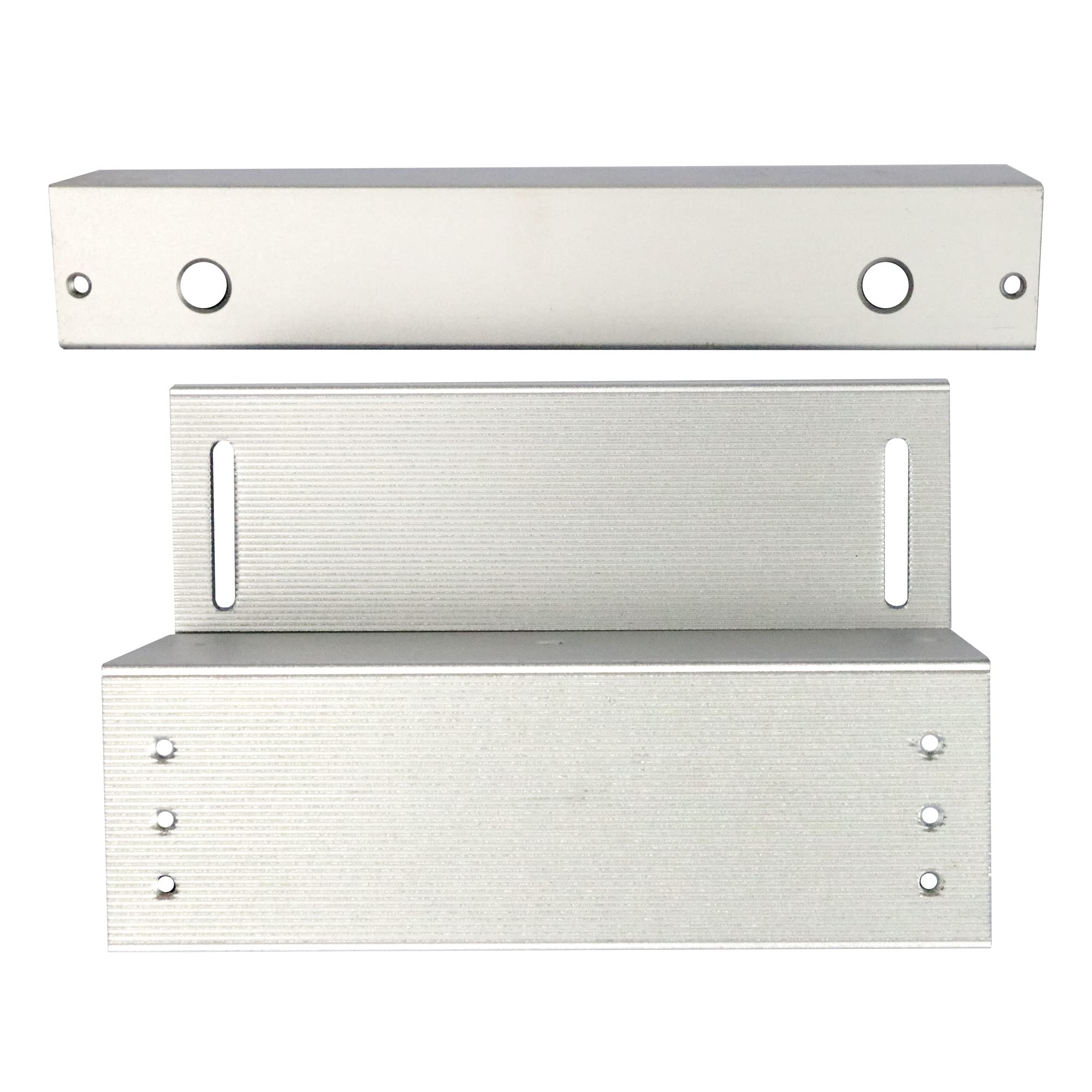 Visionis Fpc 5193 1200Lbs Indoor Electromagnetic Lock With 1,200 Lbs L And Z Bracket For Inswinging Door Access Control Maglock